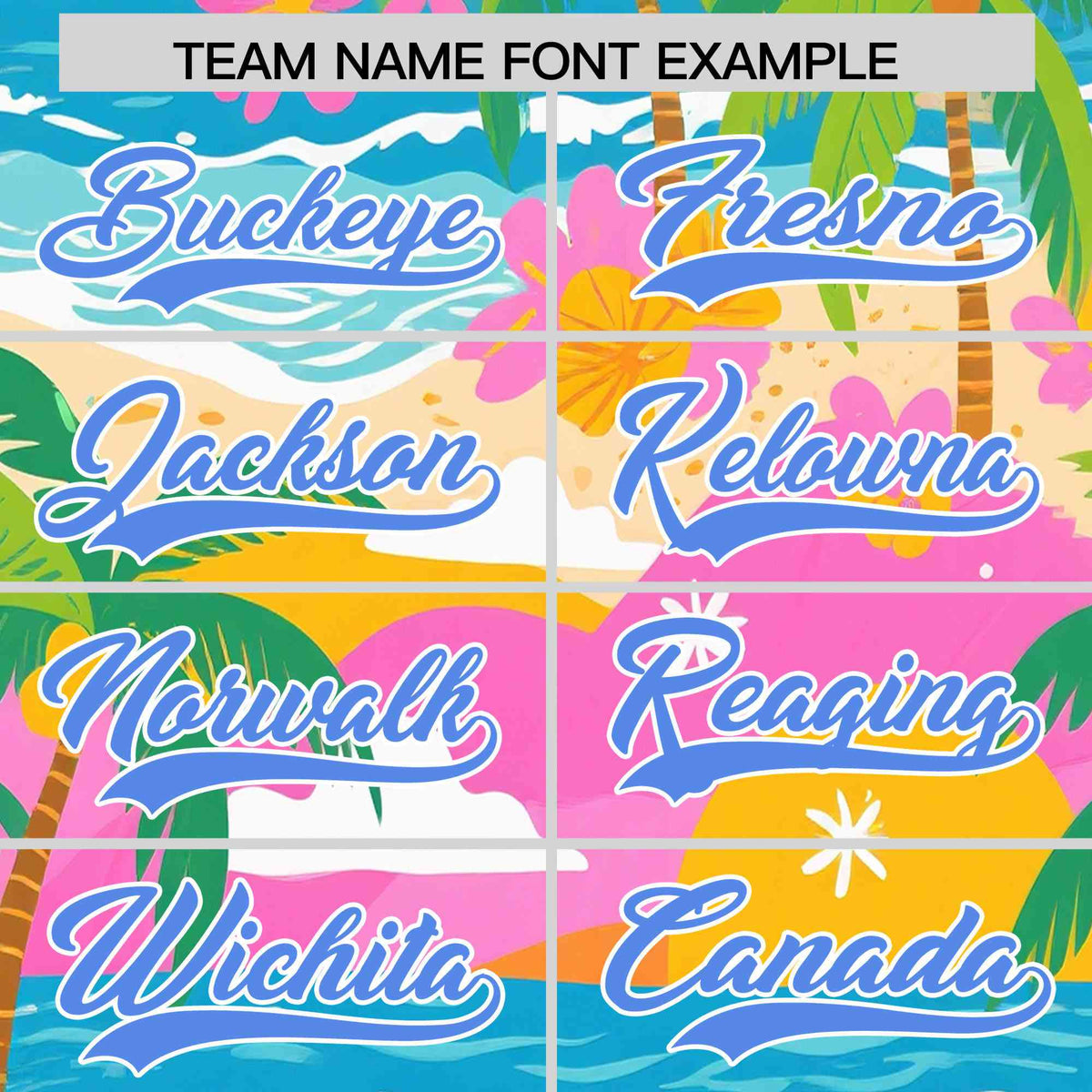 Personalized Multicolor Palm Tree Hawaiian Style Authentic Baseball Jersey