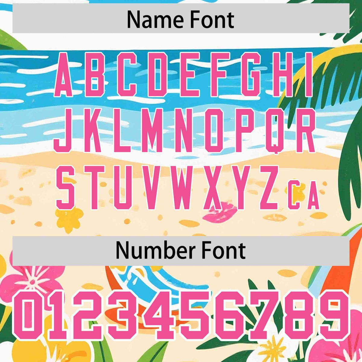 Personalized Multicolor Palm Tree Hawaiian Style Authentic Baseball Jersey