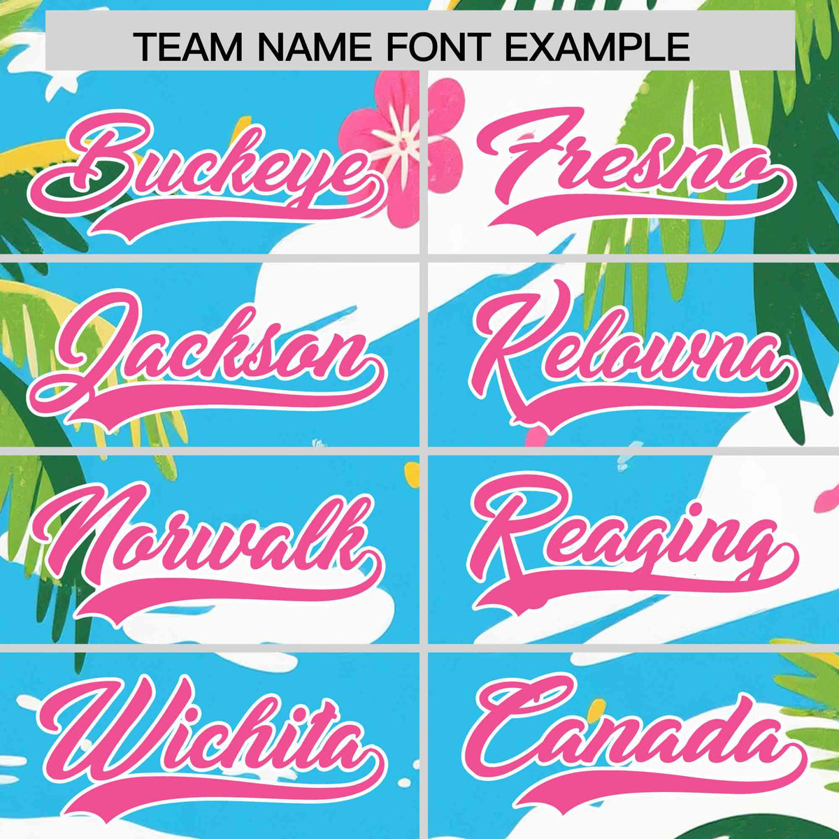 Personalized Multicolor Palm Tree Hawaiian Style Authentic Baseball Jersey