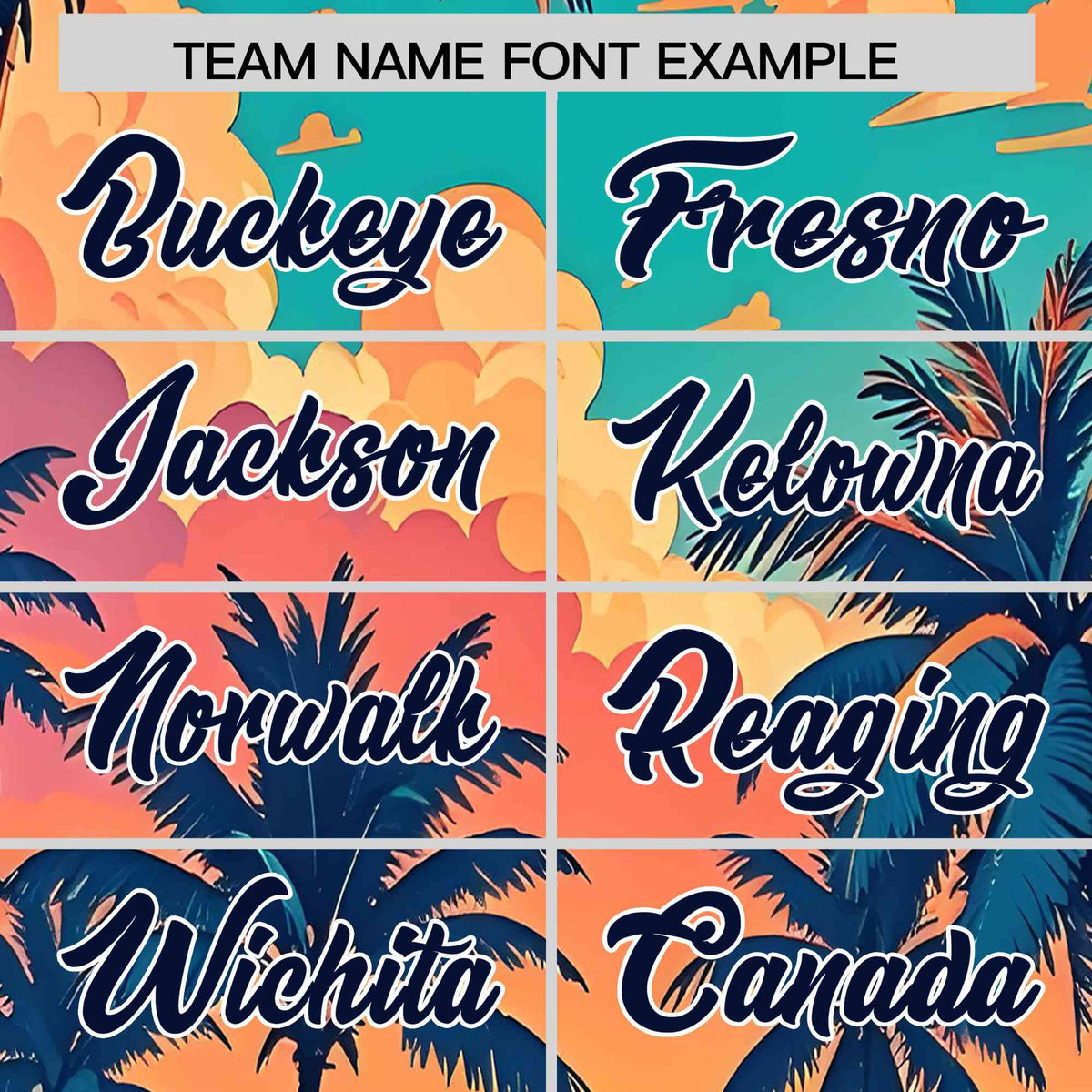 Personalized Multicolor Palm Tree Hawaiian Style Authentic Baseball Jersey