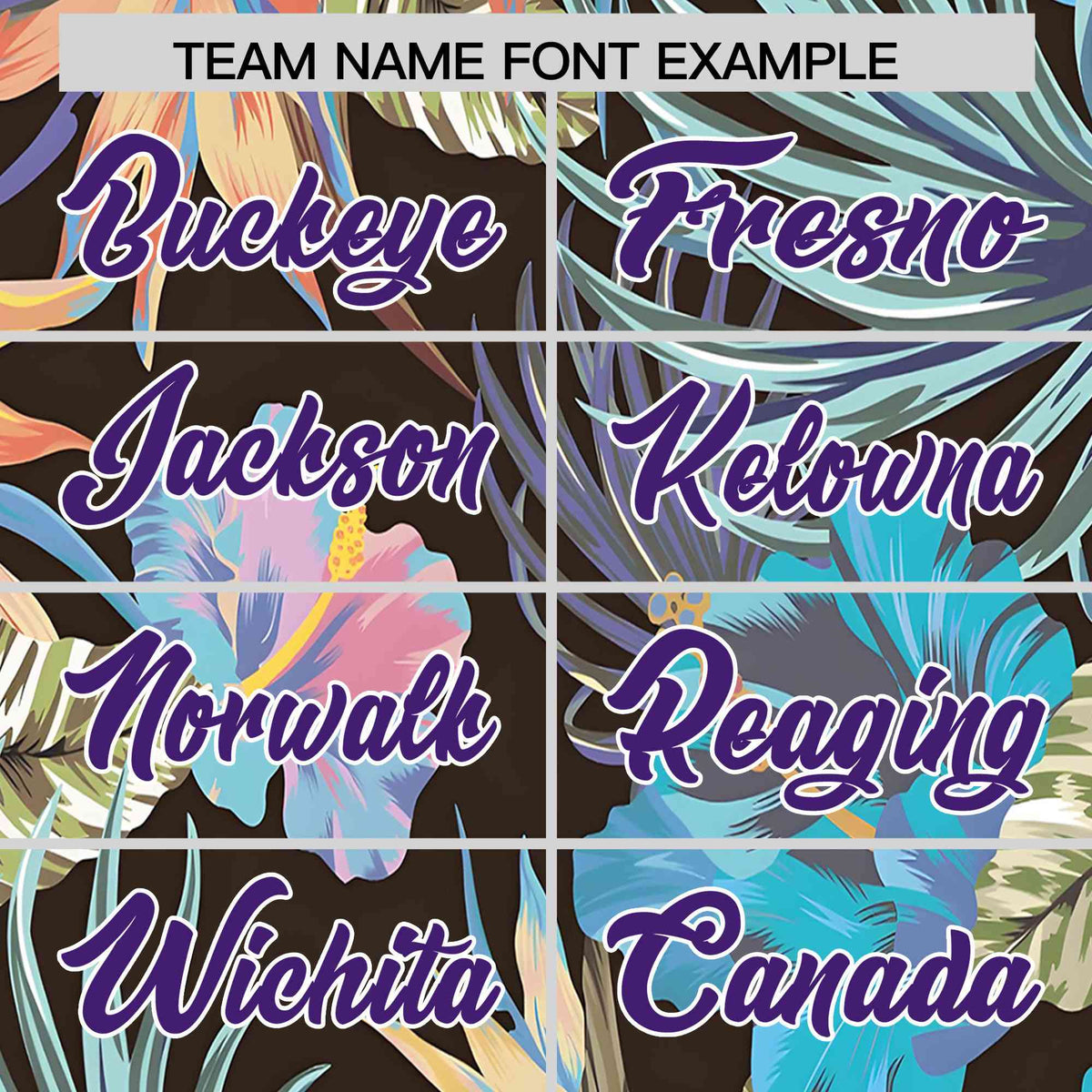 Personalized Multicolor Palm Tree Hawaiian Style Authentic Baseball Jersey