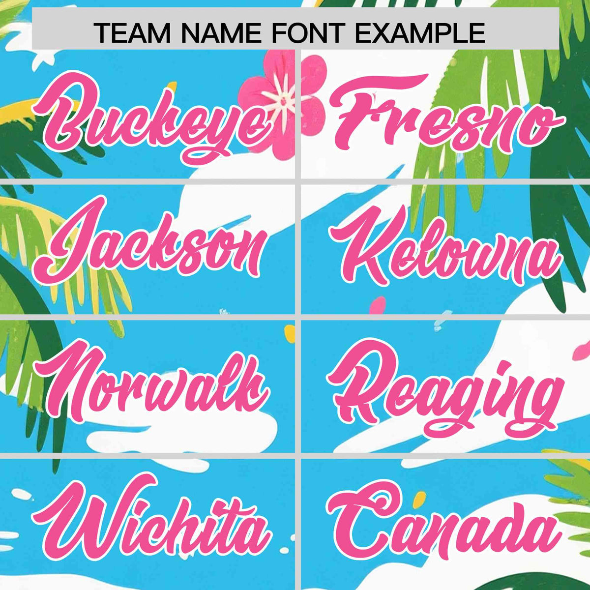 Personalized Multicolor Palm Tree Hawaiian Style Authentic Baseball Jersey