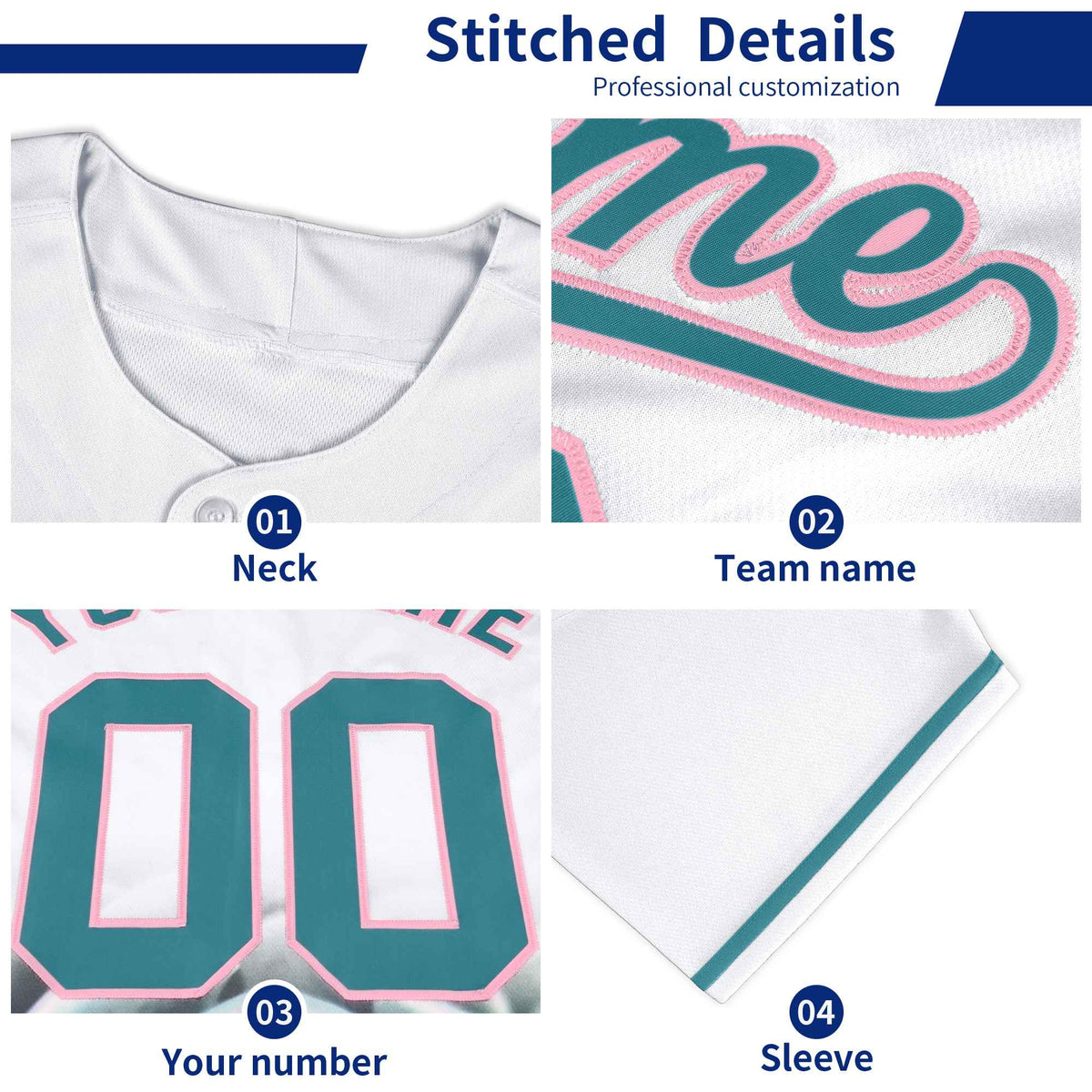 Personalized Multicolor Palm Tree Hawaiian Style Authentic Baseball Jersey