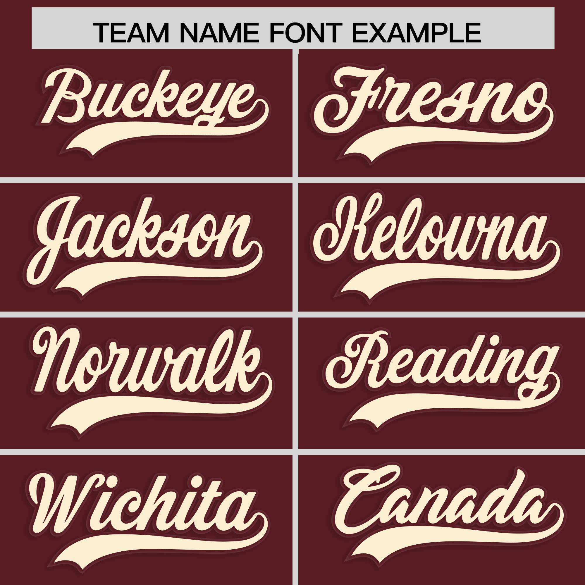 Custom Burgundy Classic Style Authentic Baseball Jersey
