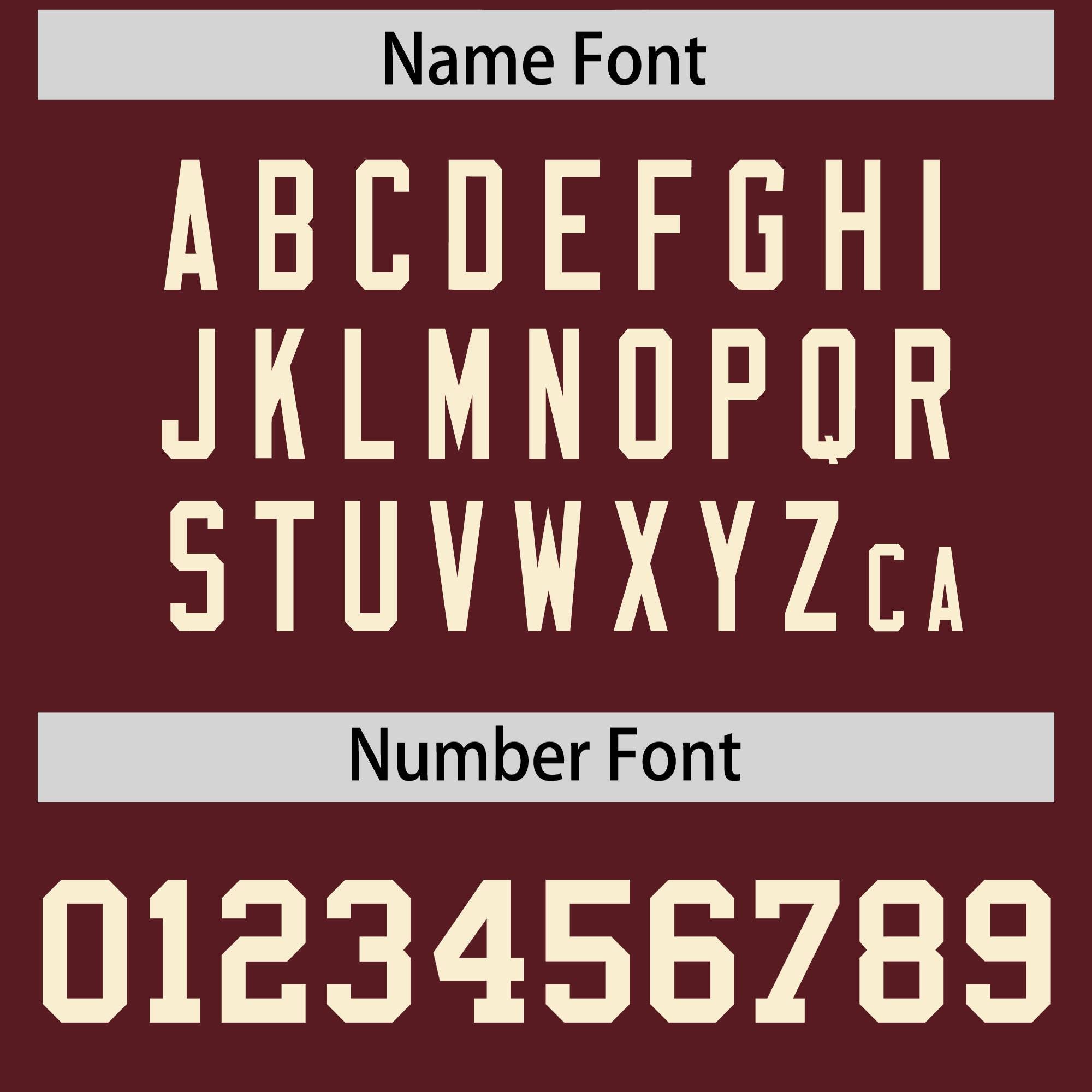 Custom Burgundy Classic Style Authentic Baseball Jersey