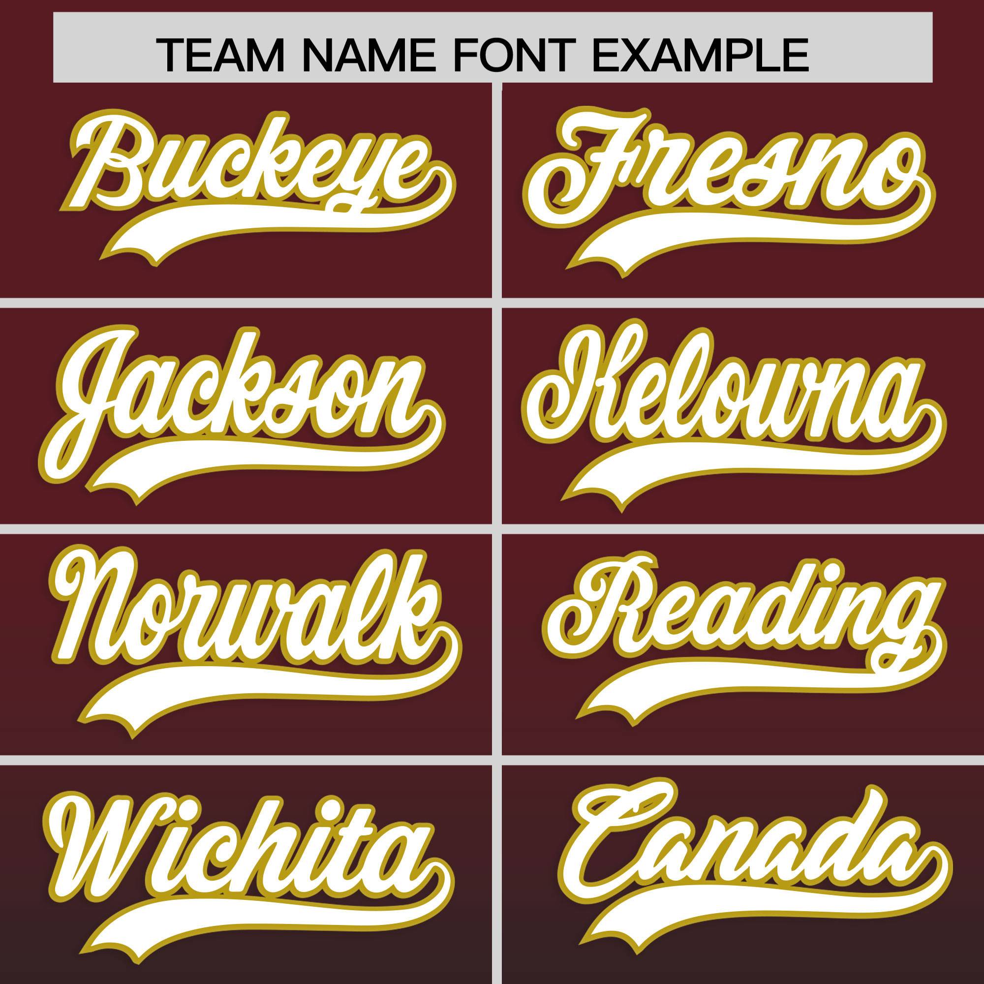 Custom Burgundy Black Gradient Fashion Authentic Baseball Jersey
