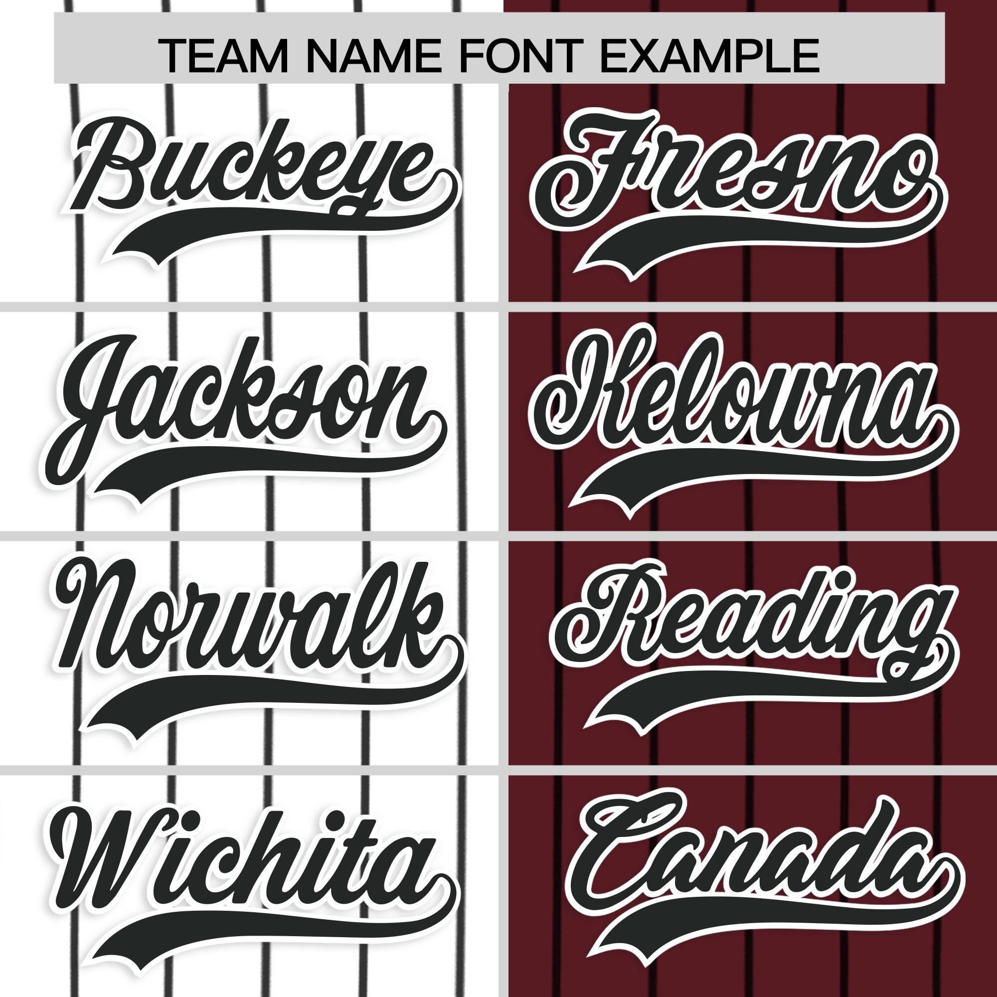 Custom White Burgundy Two Tone Striped Fashion Authentic Baseball Jersey