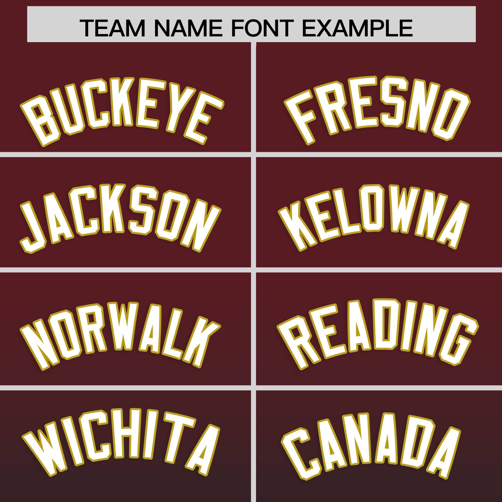 Custom Burgundy Black Gradient Fashion Authentic Baseball Jersey