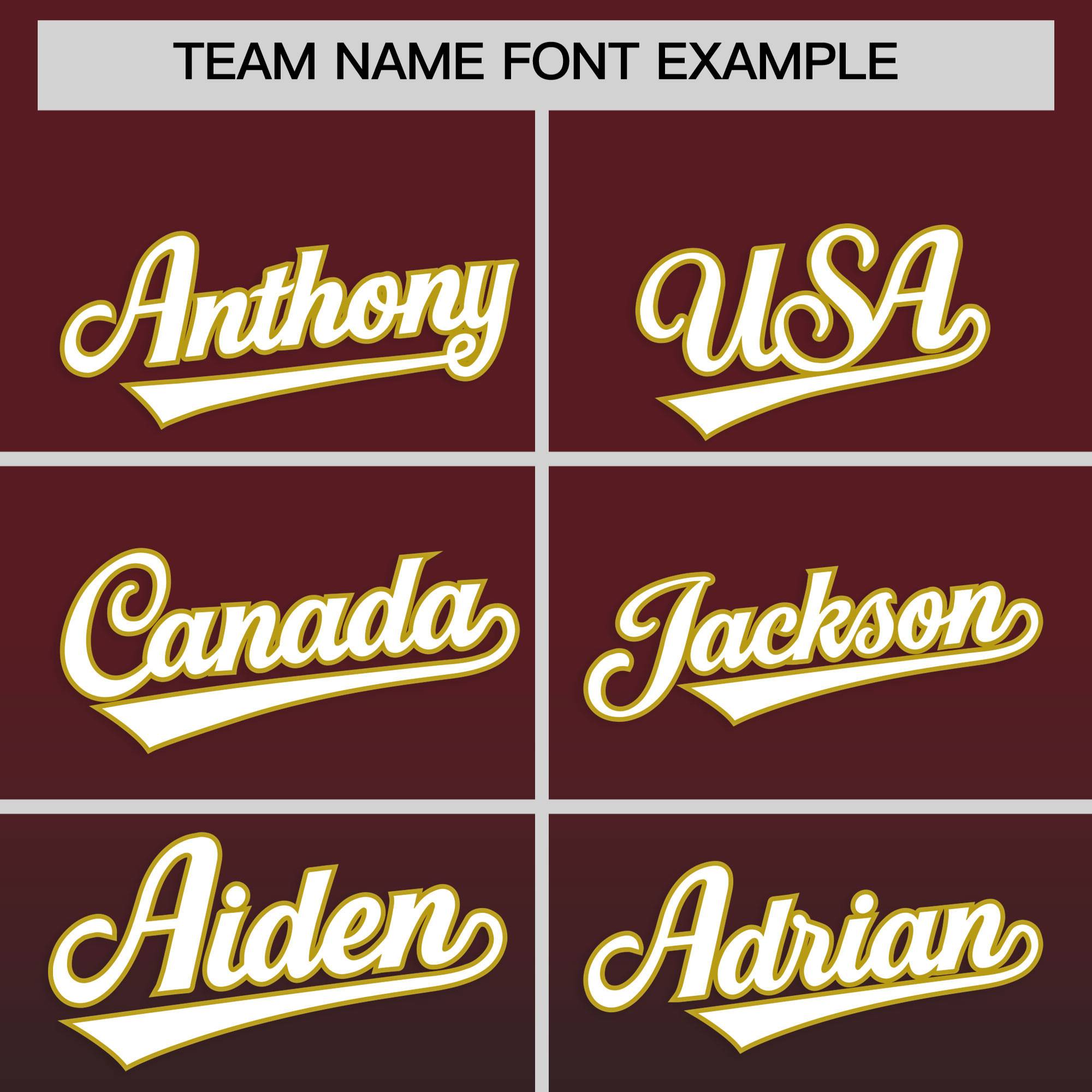 Custom Burgundy Black Gradient Fashion Authentic Baseball Jersey