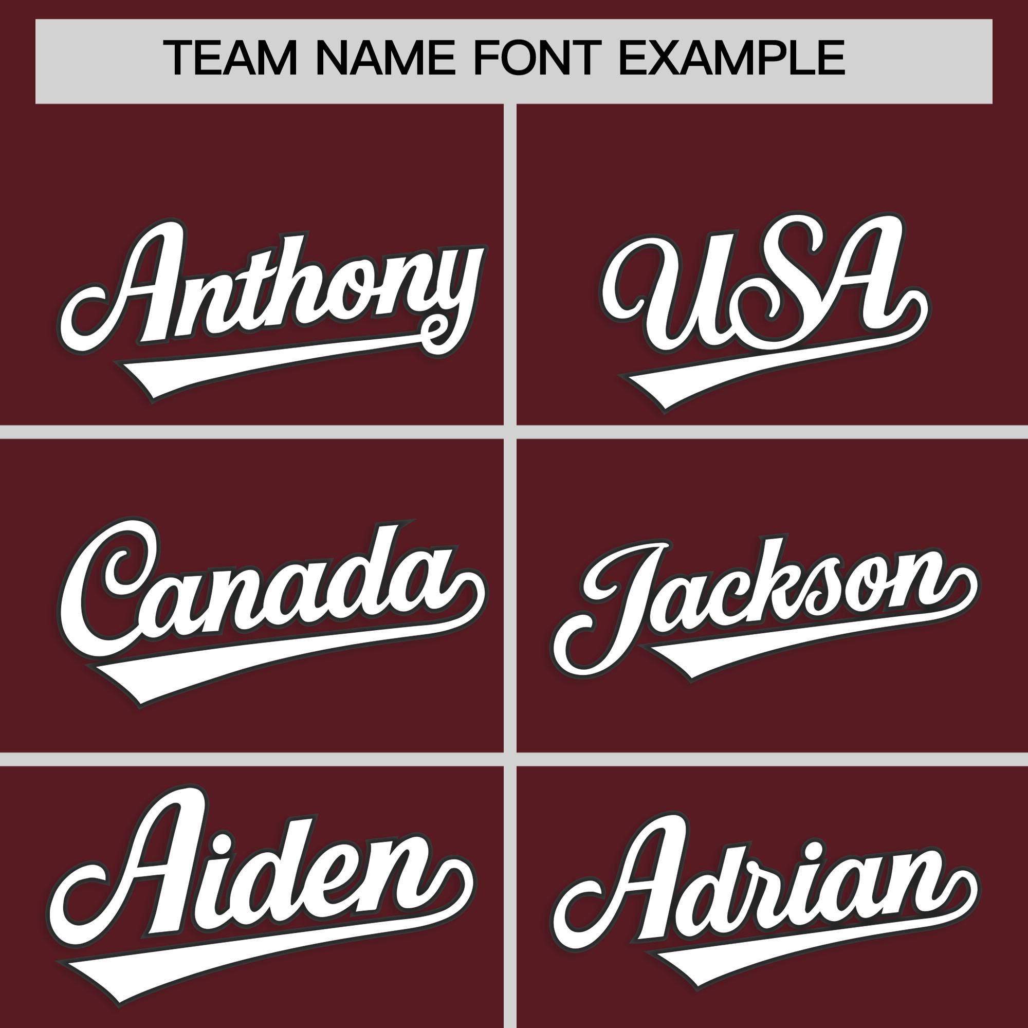 Custom Burgundy Gray Raglan Sleeves Authentic Baseball Jersey