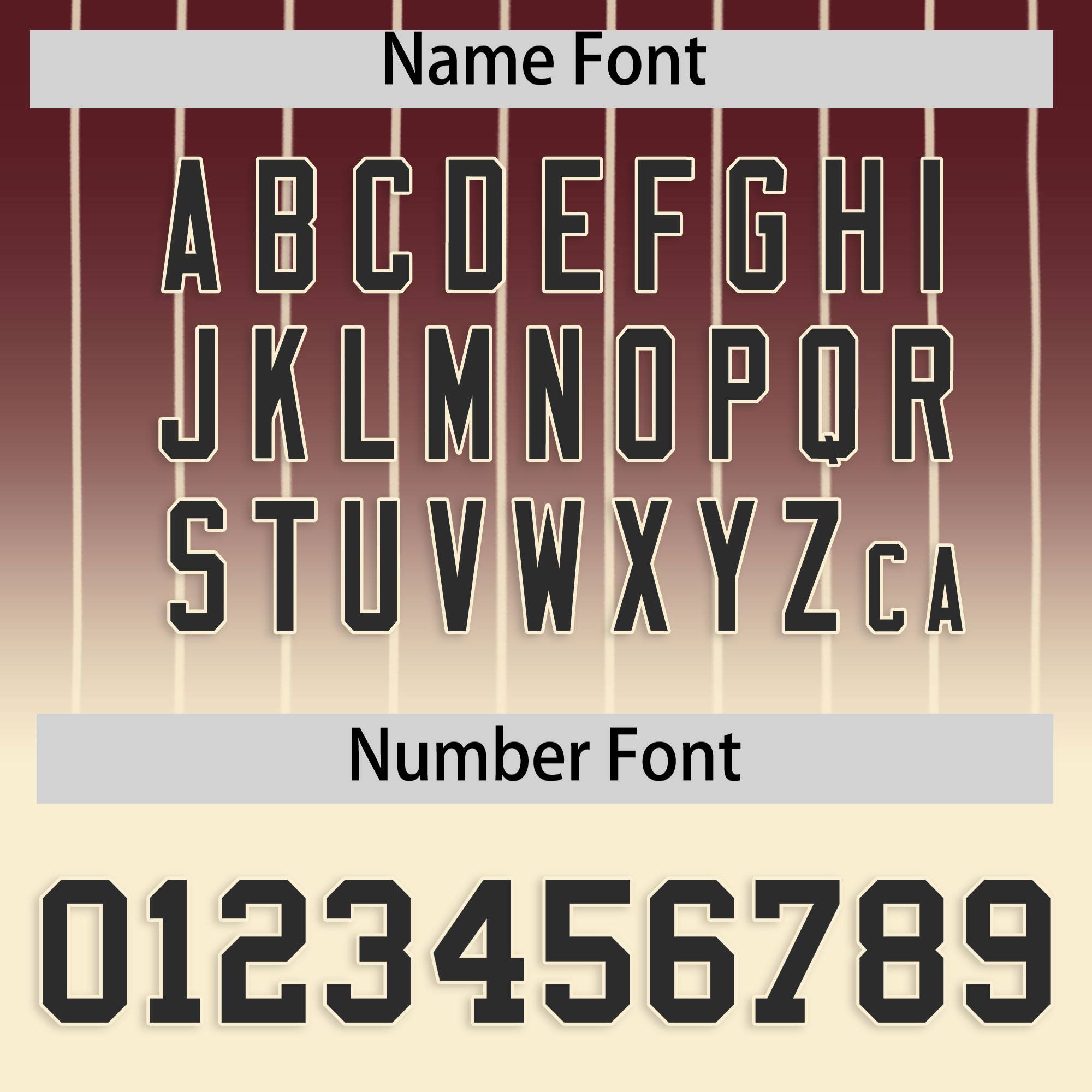 Custom Burgundy Cream Gradient Stripe Fashion Authentic Baseball Jersey