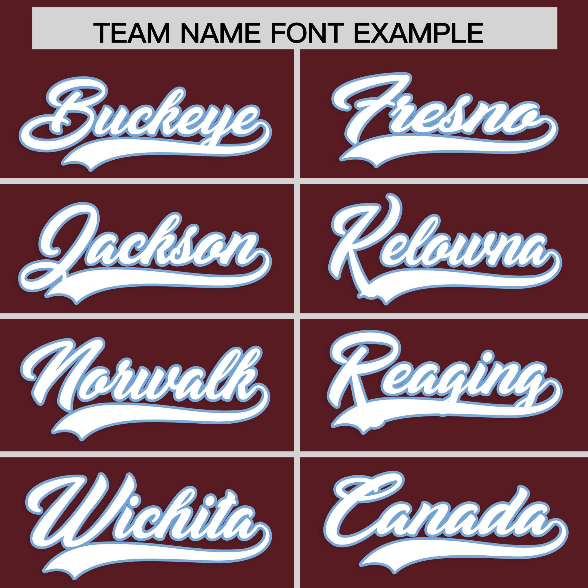 Custom Burgundy Classic Style Authentic Baseball Jersey