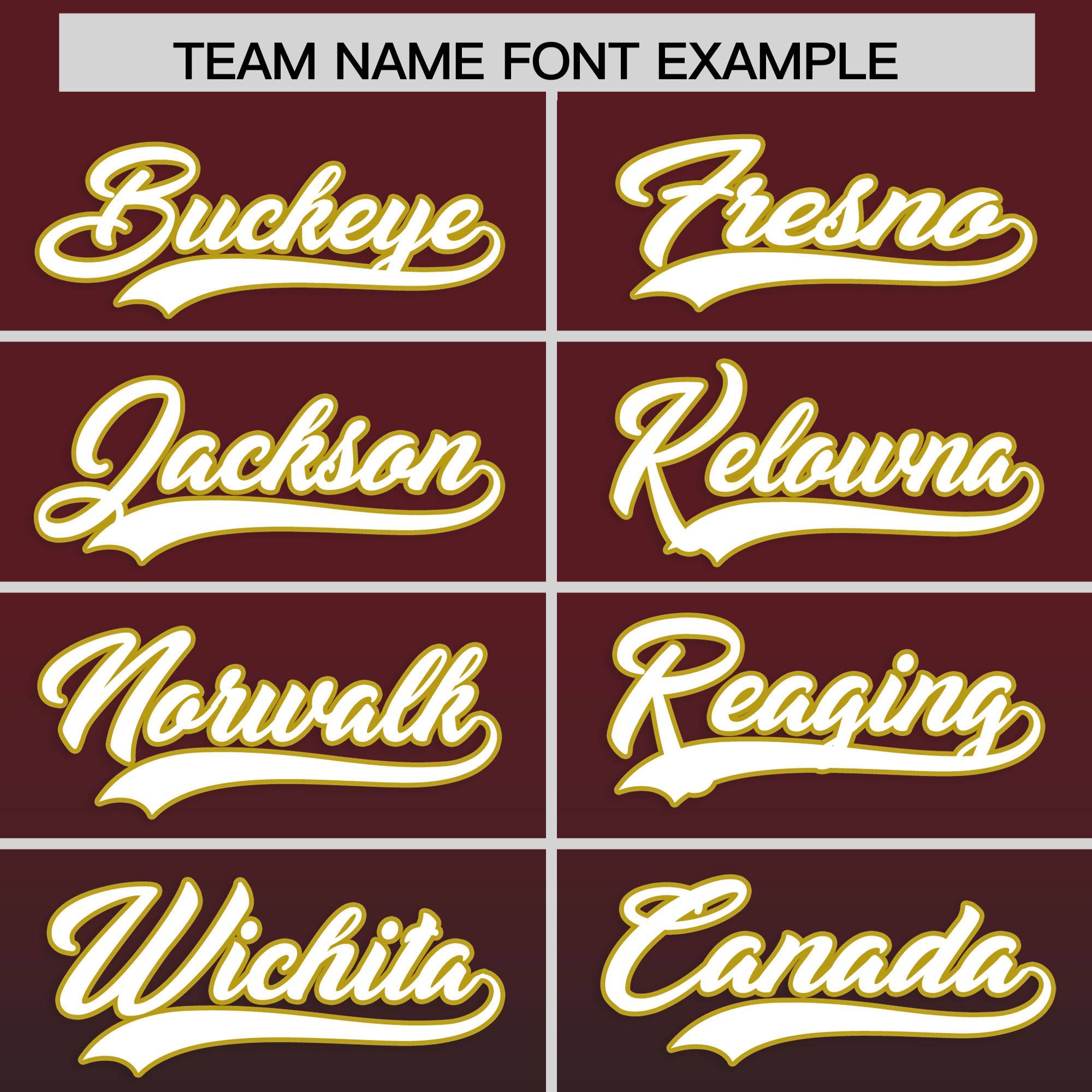 Custom Burgundy Black Gradient Fashion Authentic Baseball Jersey