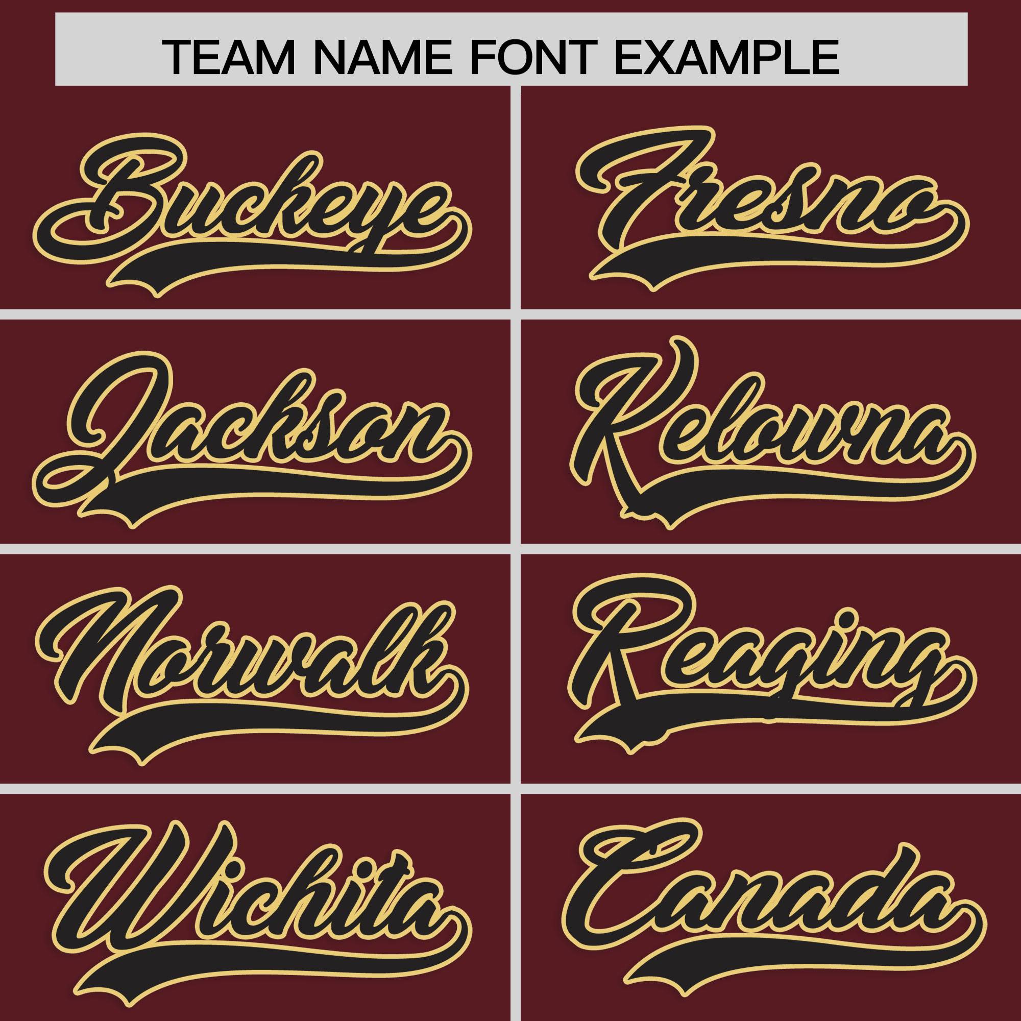 Custom Burgundy Classic Style Authentic Baseball Jersey