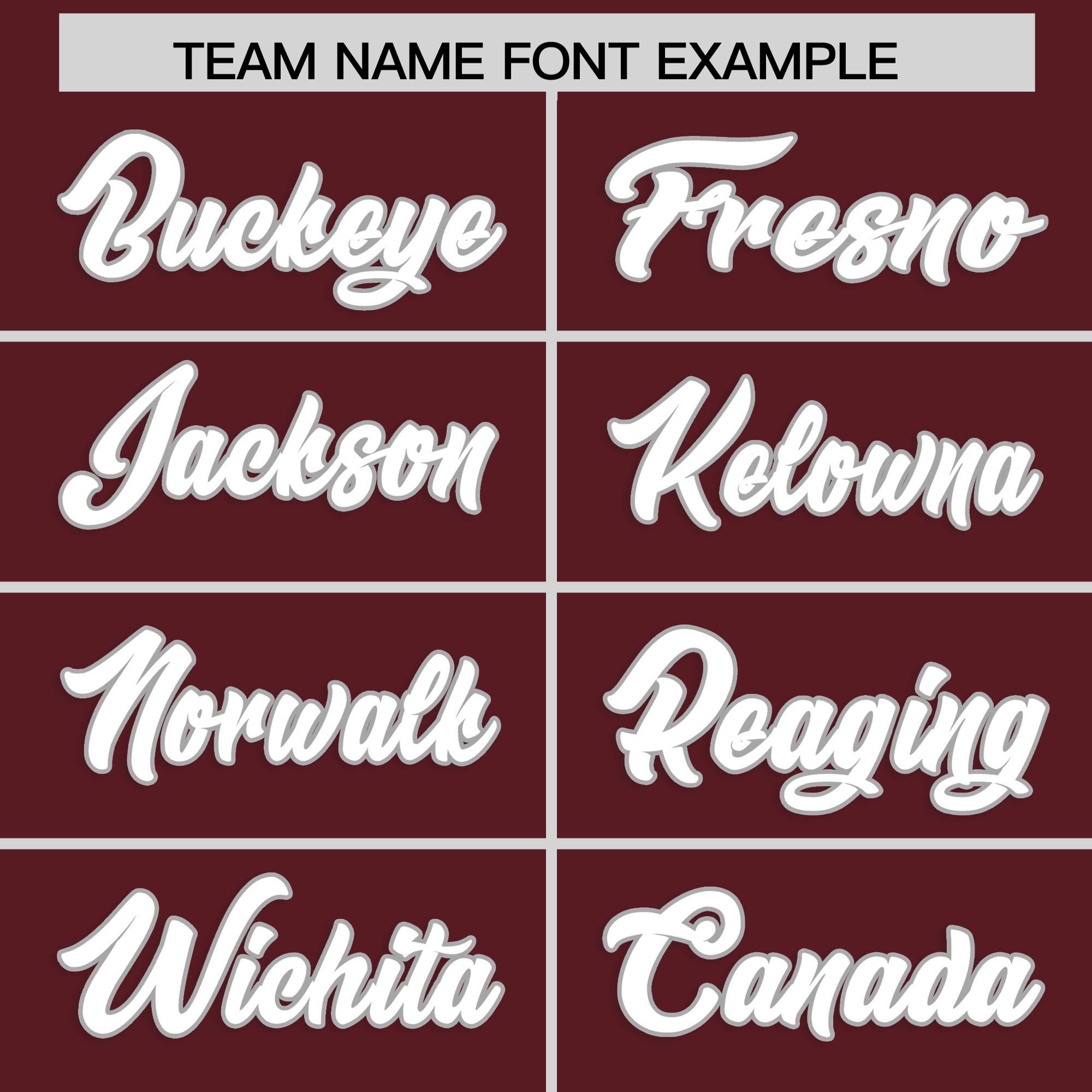 Custom Burgundy Classic Style Authentic Baseball Jersey