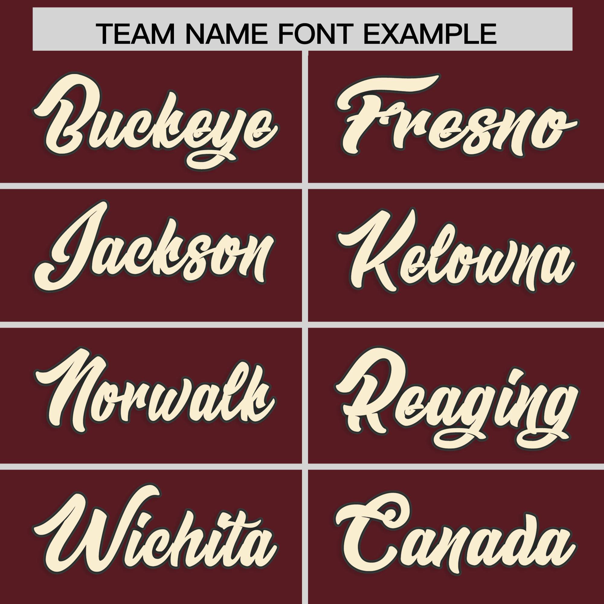 Custom Burgundy Classic Style Authentic Baseball Jersey