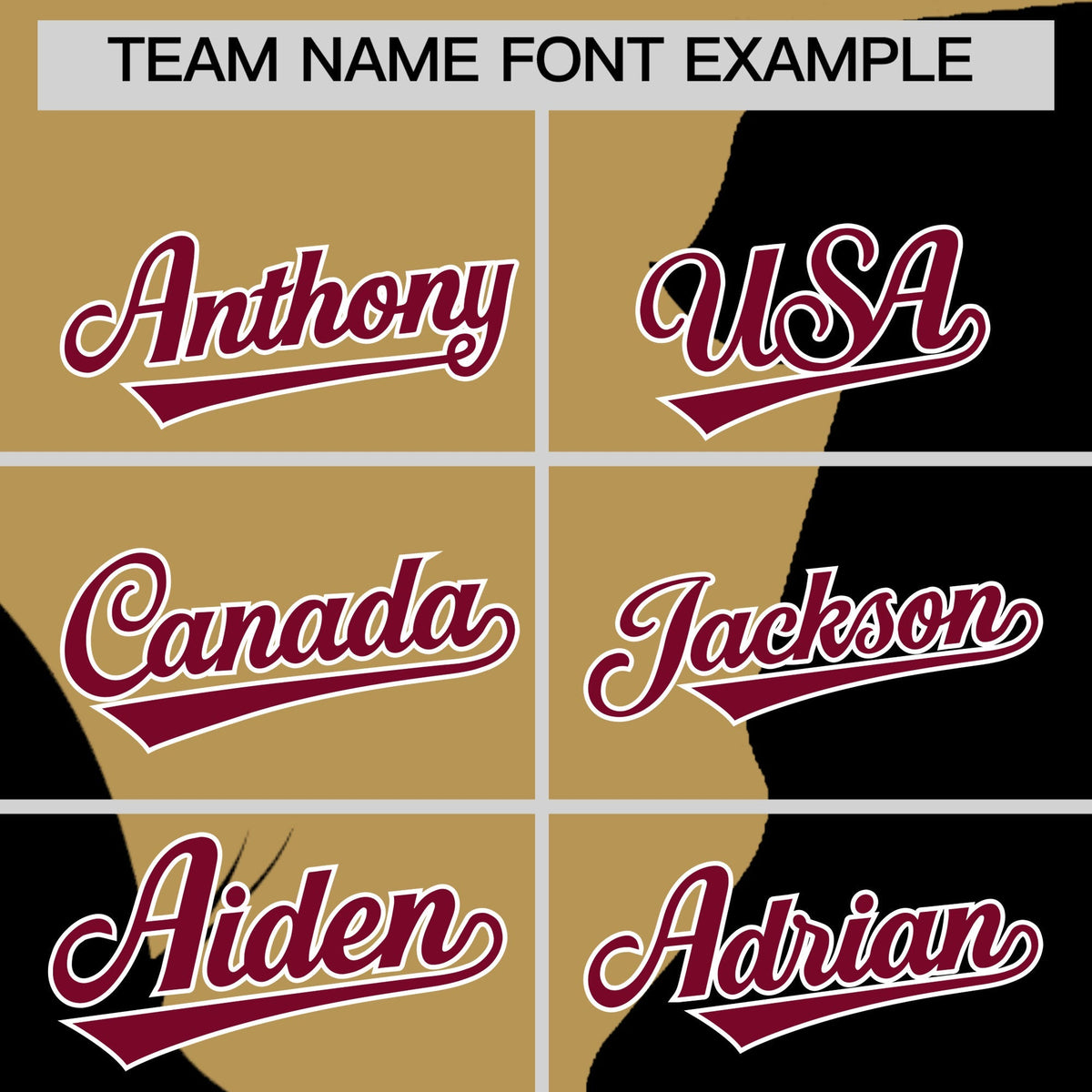 Custom Old Gold Black Silhouettes of Loving Couple Valentine's Day Baseball Jersey| KXKSHOP