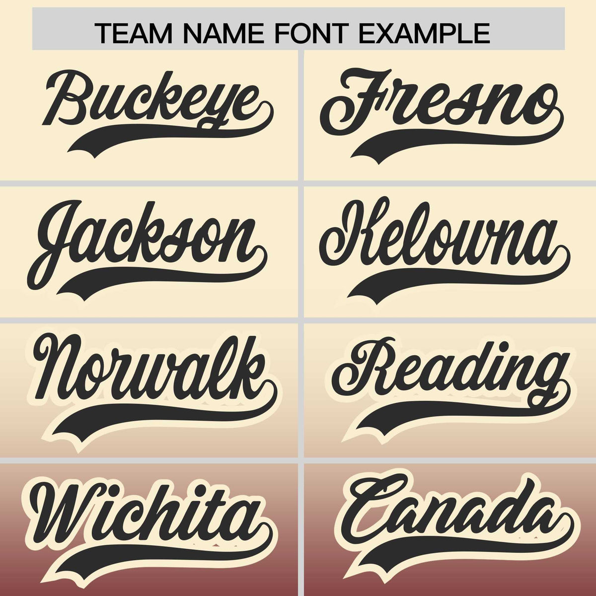 Custom Cream Maroon Gradient Fashion Authentic Baseball Jersey