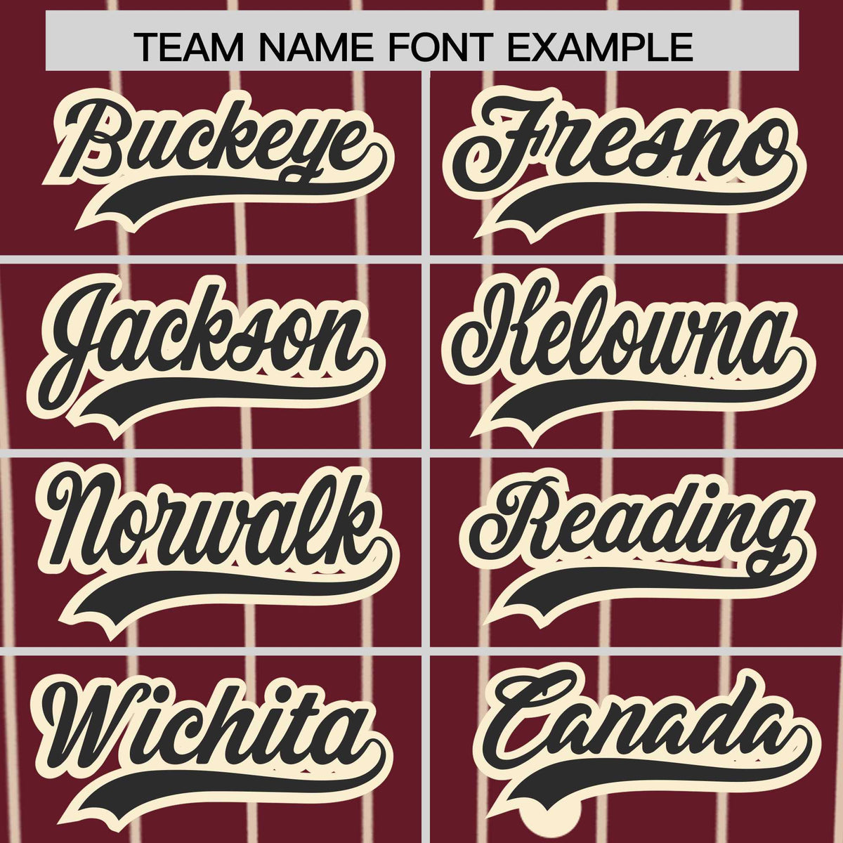 Custom Maroon Cream Gradient Stripe Fashion Authentic Baseball Jersey