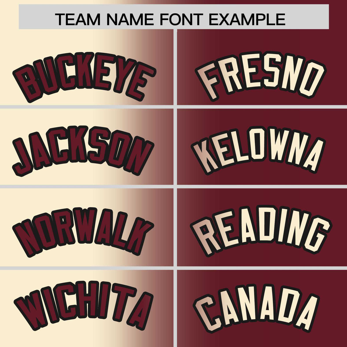 Custom Cream Maroon Two Tone Gradient Fashion Authentic Baseball Jersey