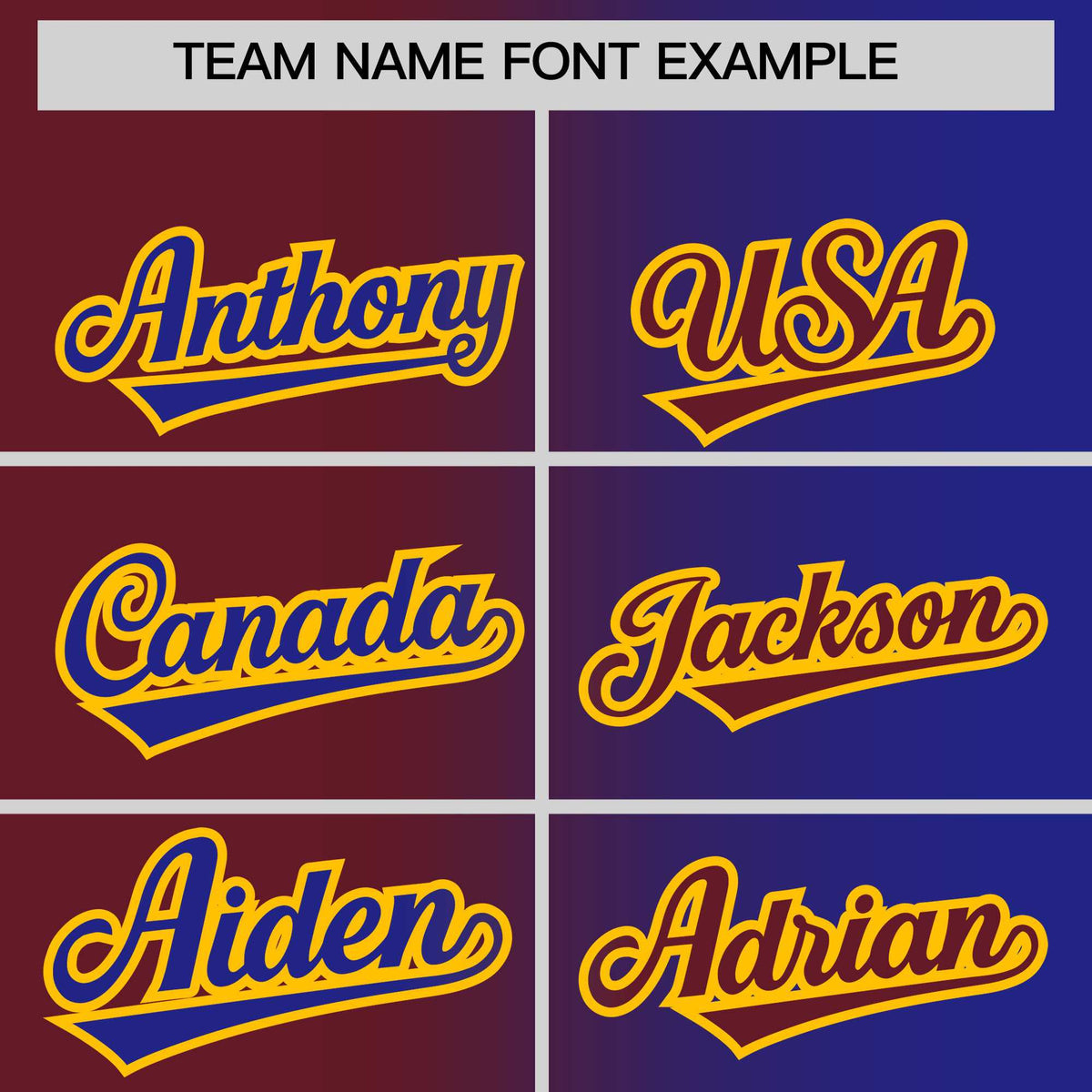 Custom Maroon Royal Two Tone Gradient Fashion Authentic Baseball Jersey