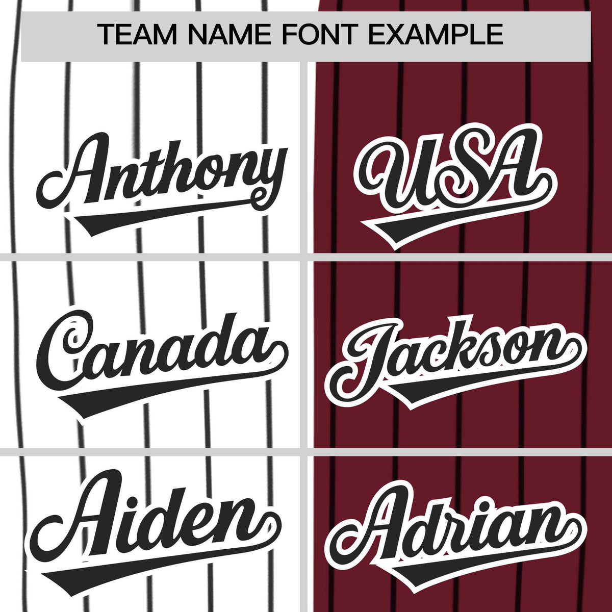 Custom White Maroon Two Tone Striped Fashion Authentic Baseball Jersey