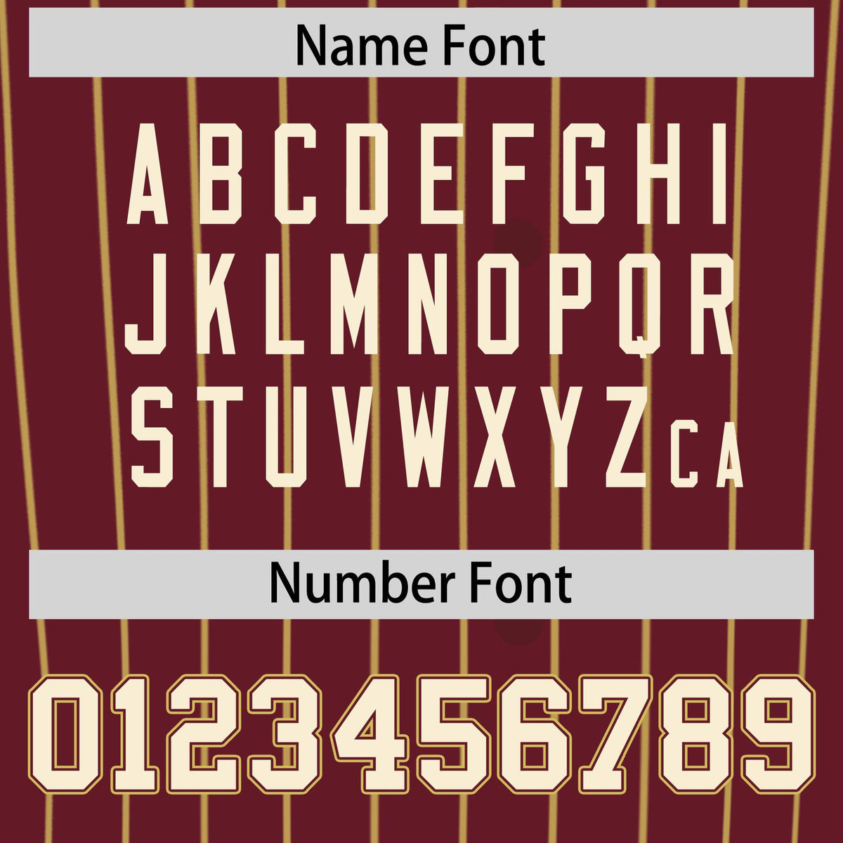 Custom Maroon Old Gold Stripe Fashion Authentic Baseball Jersey