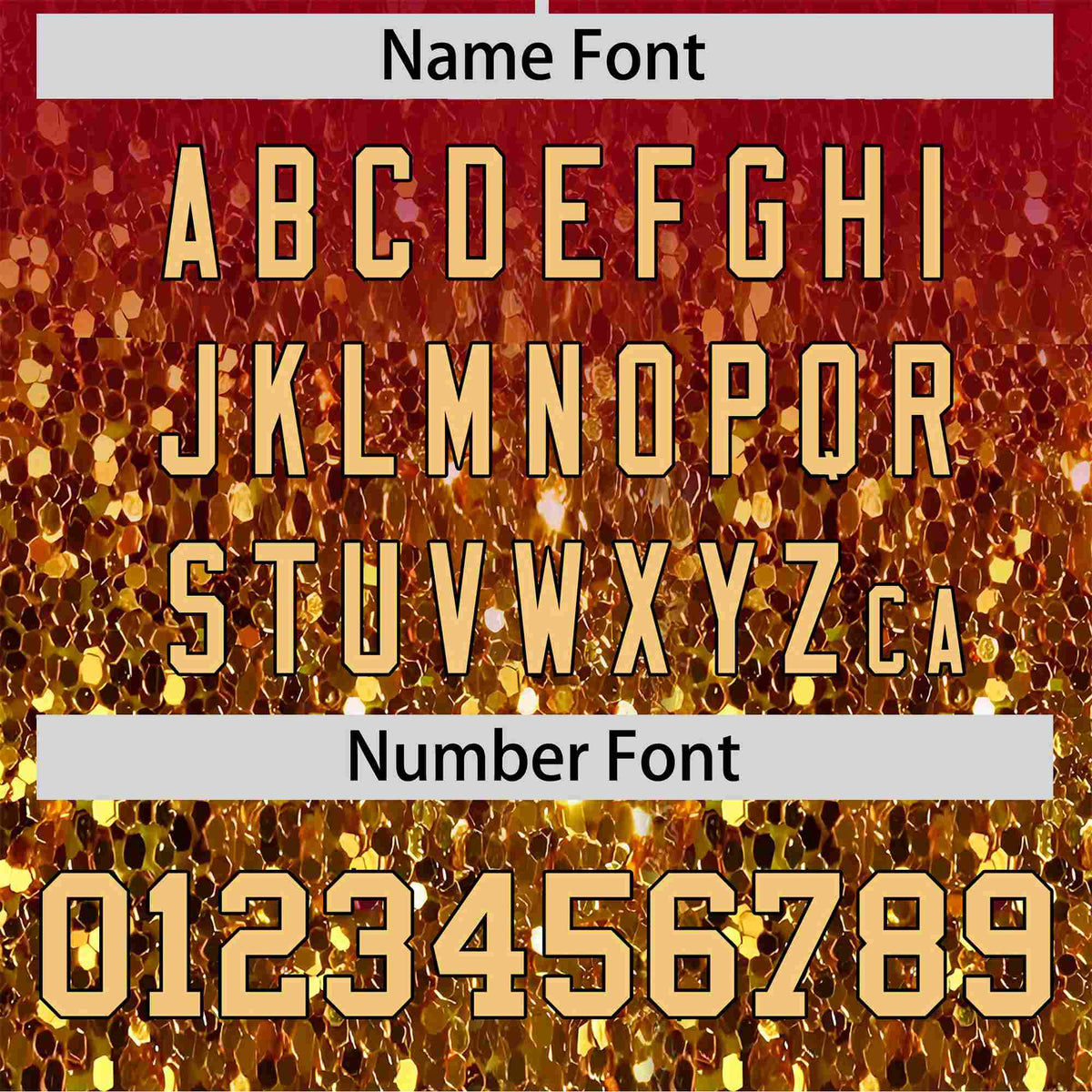 Custom Crimson Old Gold Sequins Pattern Gradient Fashion Authentic Baseball Jersey