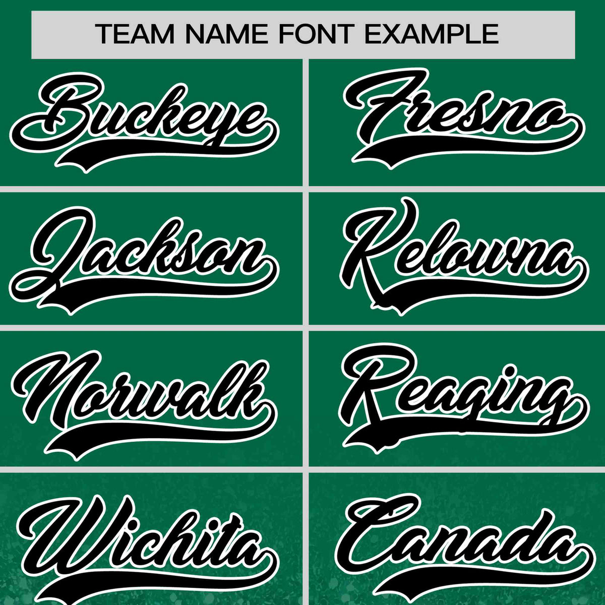 Custom Kelly Green Black Sequins Pattern Gradient Fashion Authentic Baseball Jersey