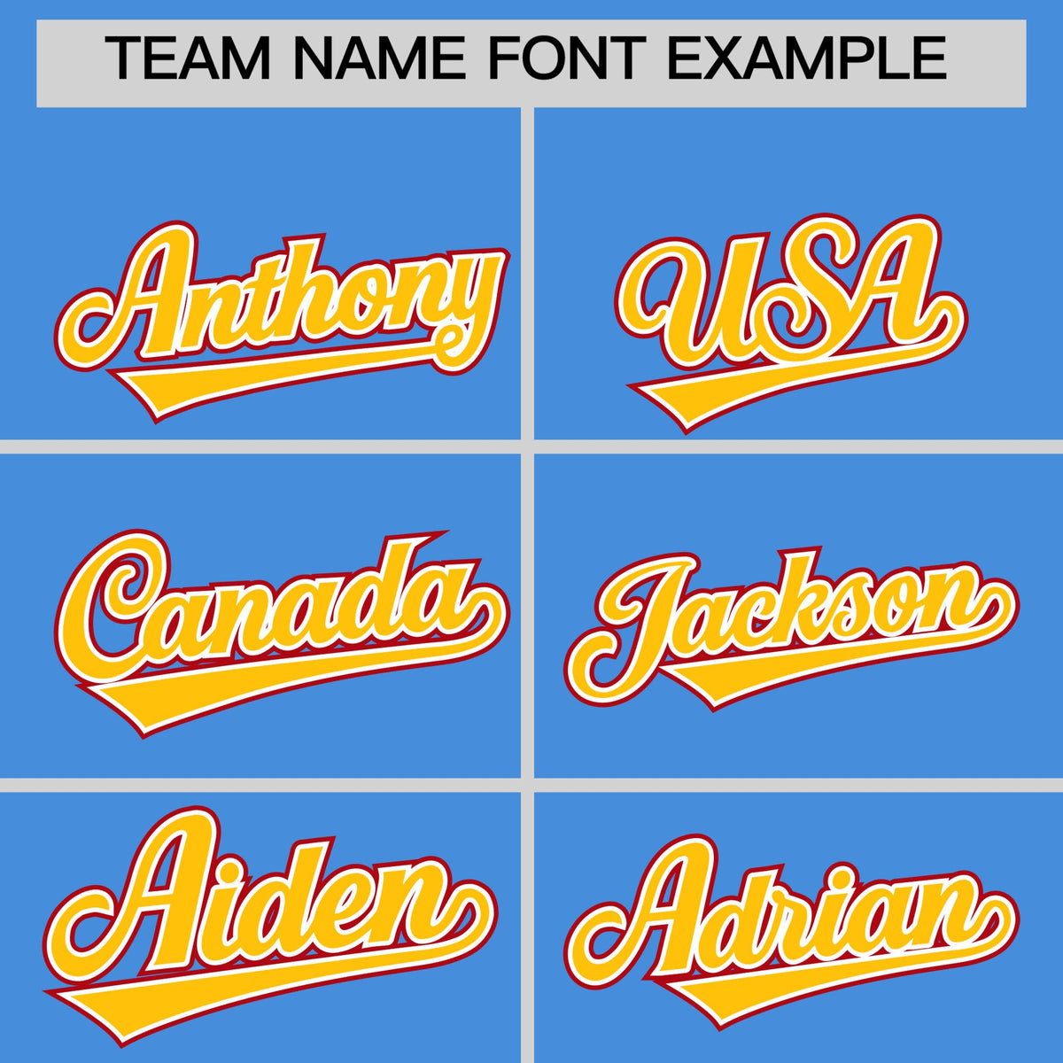 Custom Powder Blue Gold Red Sleeve Flag Lace Baseball Jersey | Sublimation Printed &amp; Embroidery,Add Name and Numbern,Perfect for Teams | KXKSHOP