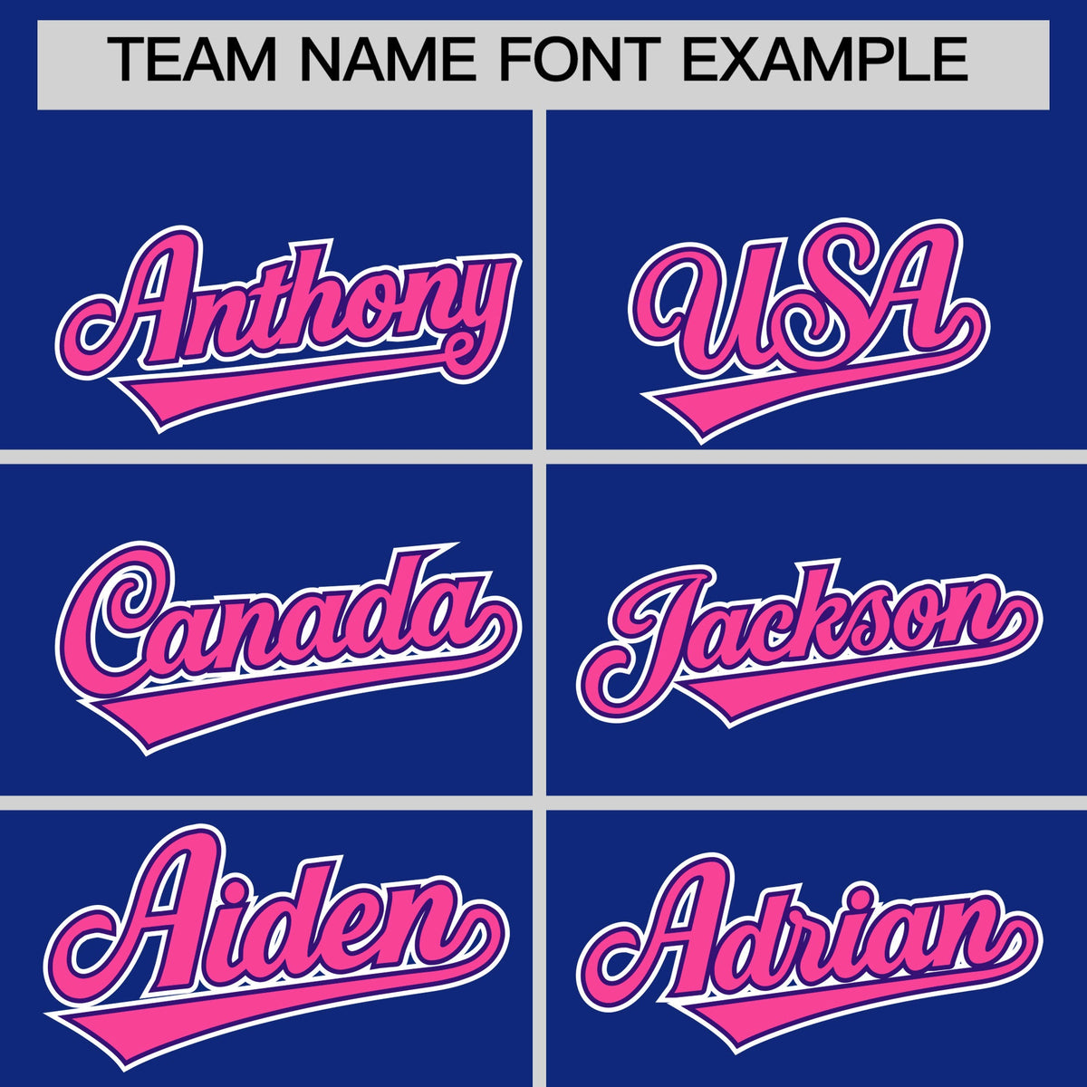 Custom Royal Pink White Sleeve Flag Lace Baseball Jersey | Sublimation Printed &amp; Embroidery,Add Name and Numbern,Perfect for Teams | KXKSHOP