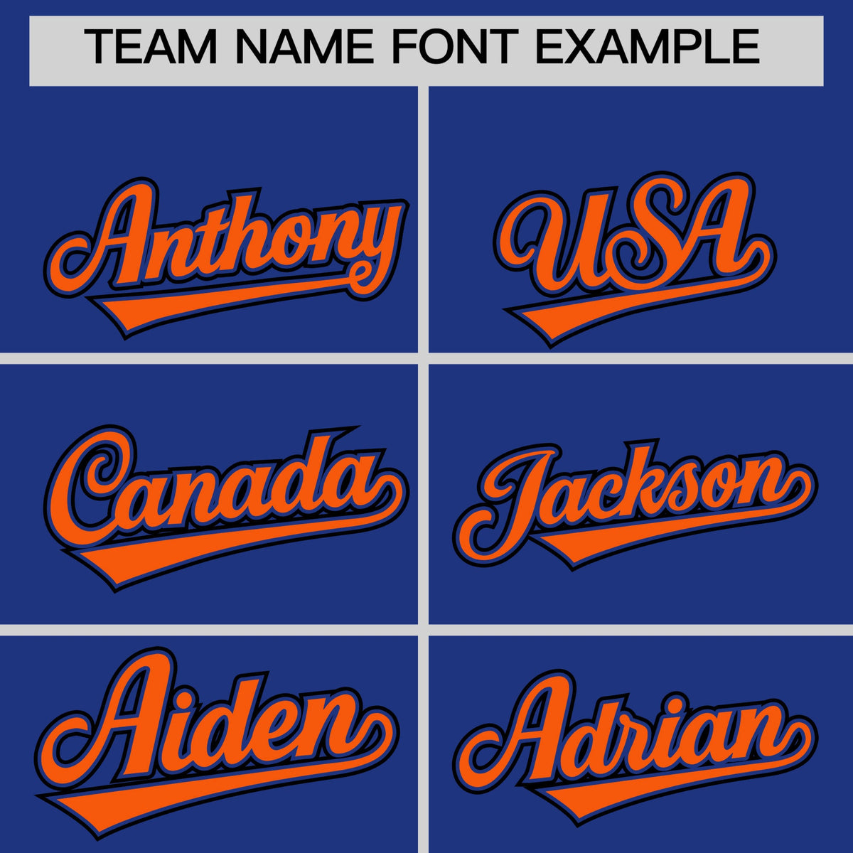 Custom Royal Orange Black Sleeve Flag Lace Baseball Jersey | Sublimation Printed &amp; Embroidery,Add Name and Numbern,Perfect for Teams | KXKSHOP