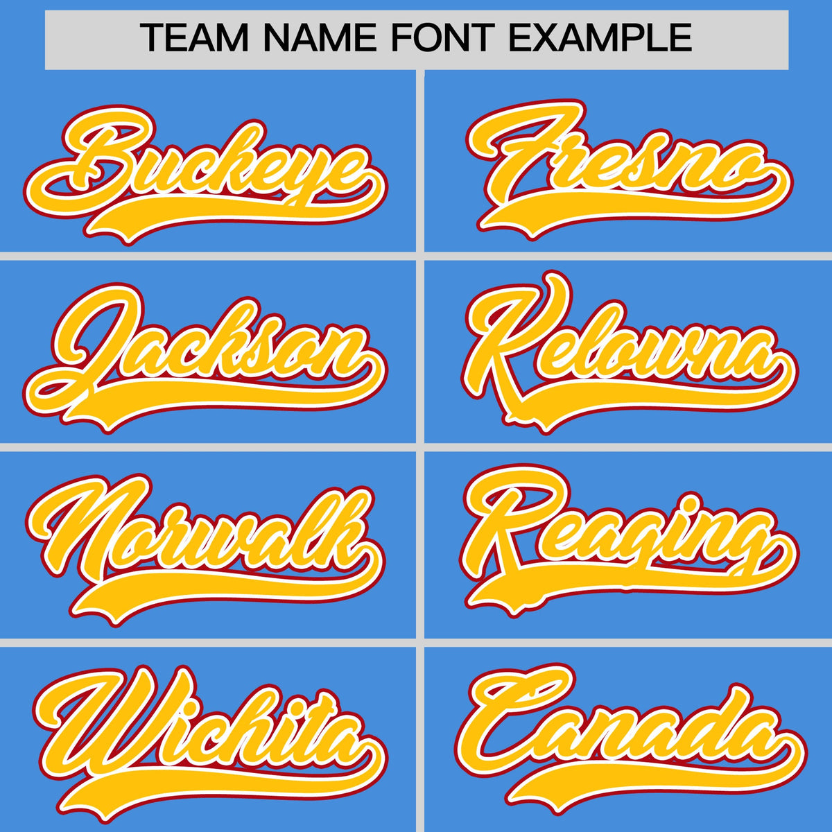 Custom Powder Blue Gold Red Sleeve Flag Lace Baseball Jersey | Sublimation Printed &amp; Embroidery,Add Name and Numbern,Perfect for Teams | KXKSHOP