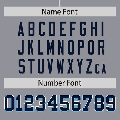 Custom Dark Gray Navy Personalized Phonetic Rhythm Authentic Baseball Jersey