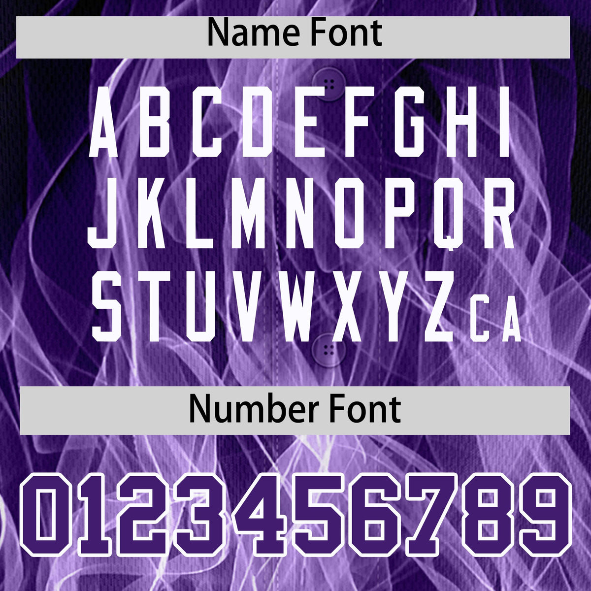 Custom Black Purple White Flame Graffiti Pattern Personalization Baseball Jersey| KXKSHOP