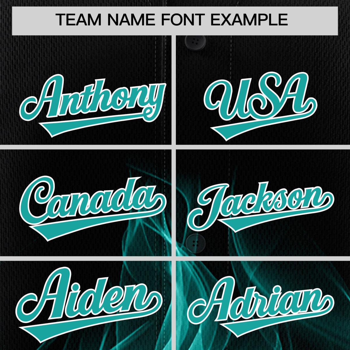 Custom Black Aqua White Flame Graffiti Pattern Personalization Baseball Jersey| KXKSHOP