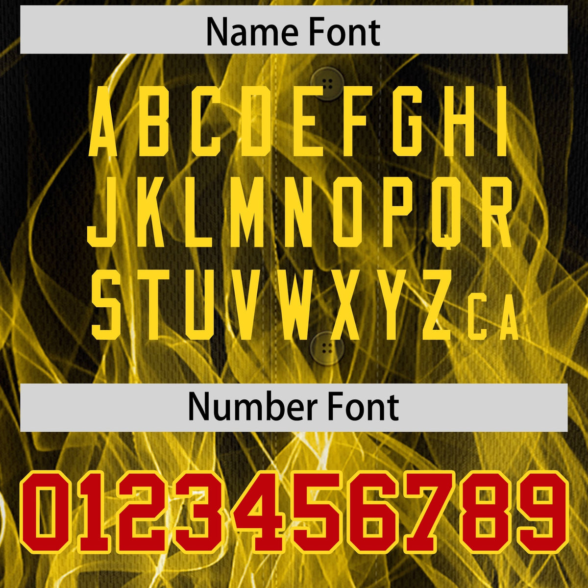 Custom Black Red Gold Flame Graffiti Pattern Personalization Baseball Jersey| KXKSHOP