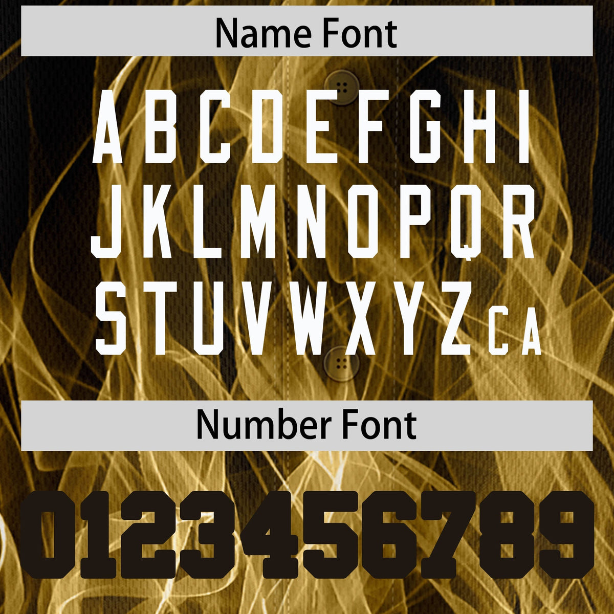 Custom Black Khaki White Flame Graffiti Pattern Personalization Baseball Jersey| KXKSHOP