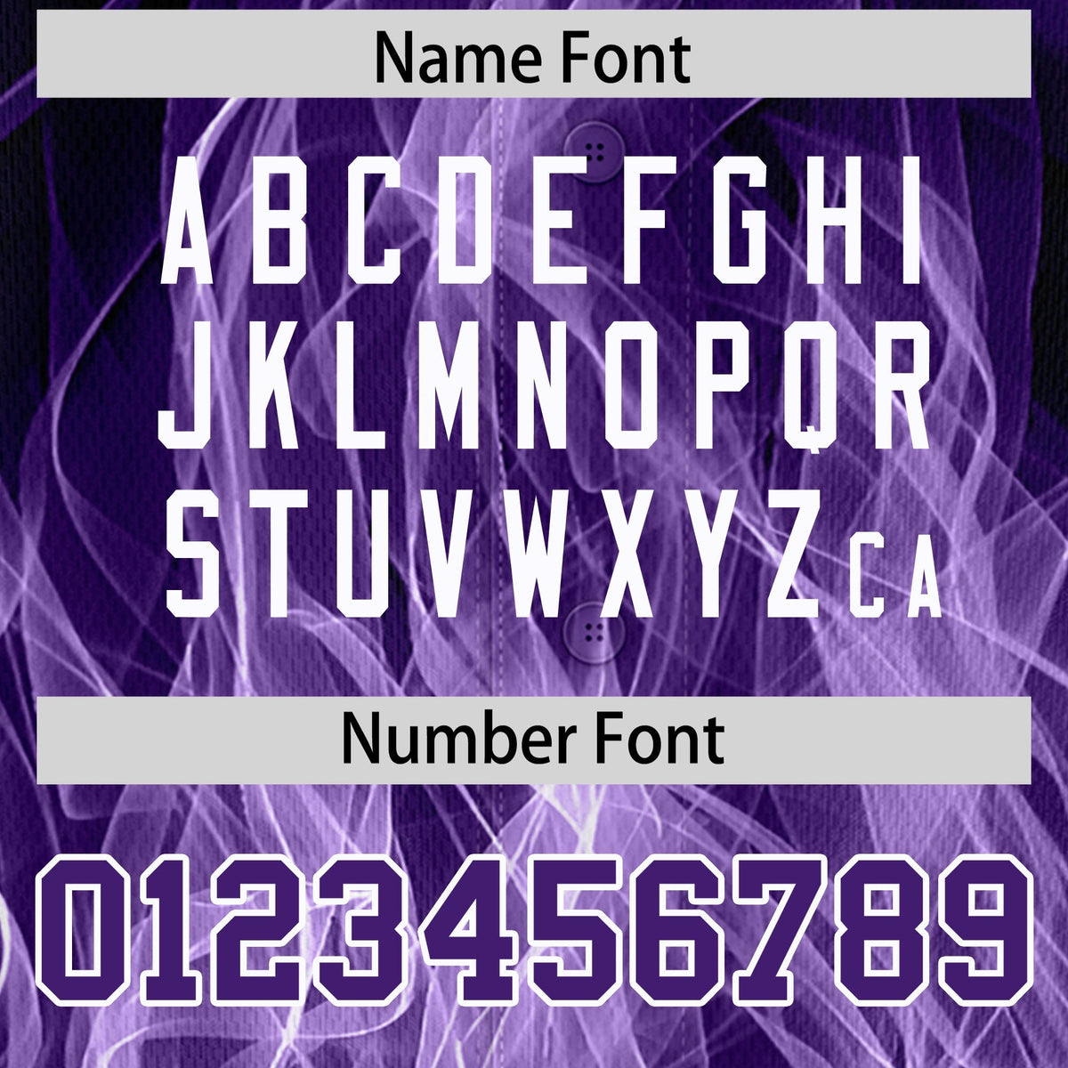 Custom Black Purple White Flame Graffiti Pattern Personalization Baseball Jersey| KXKSHOP