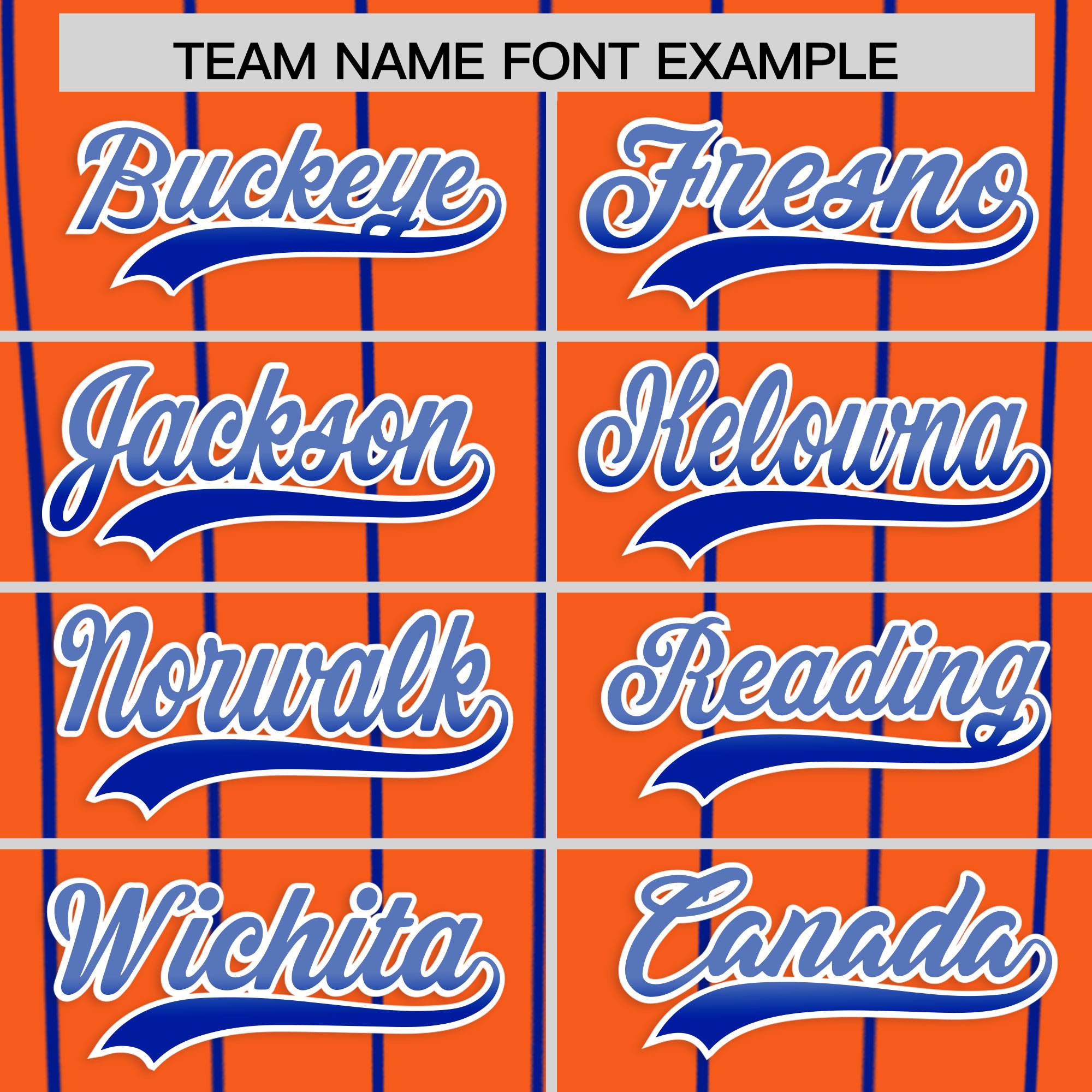 Custom Orange New York City Silhouette Authentic Baseball Jersey
