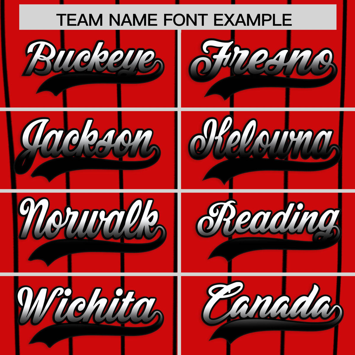 Custom Red Cincinnati City Silhouette Authentic Baseball Jersey