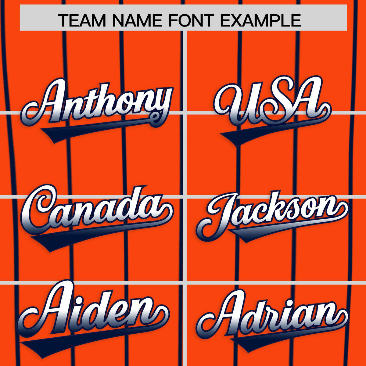 Custom Orange Detroit City Silhouette Authentic Baseball Jersey