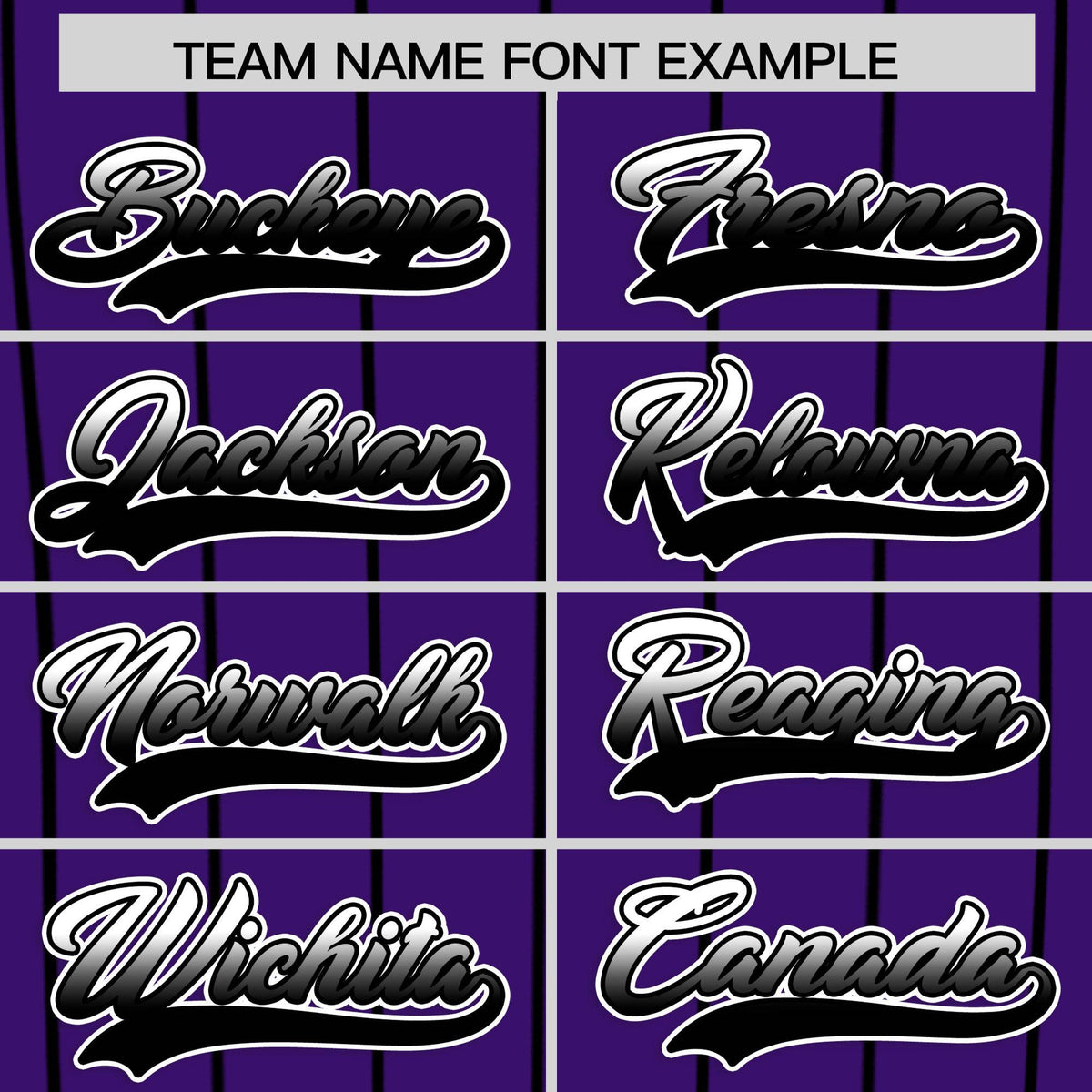 Custom Purple Denver City Silhouette Authentic Baseball Jersey