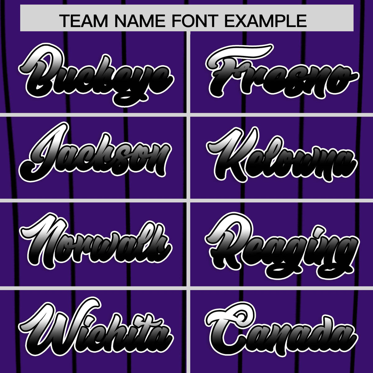 Custom Purple Denver City Silhouette Authentic Baseball Jersey