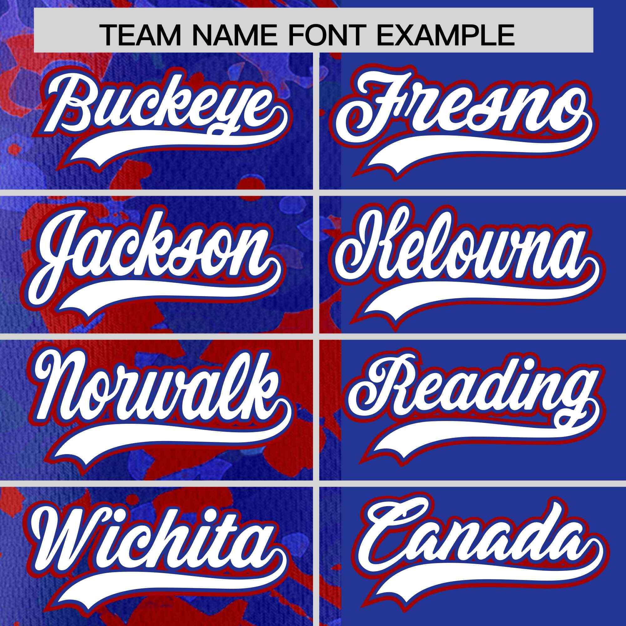 Custom Royal Red Split Personalized Graffiti Raglan Sleeve Authentic Baseball Jersey