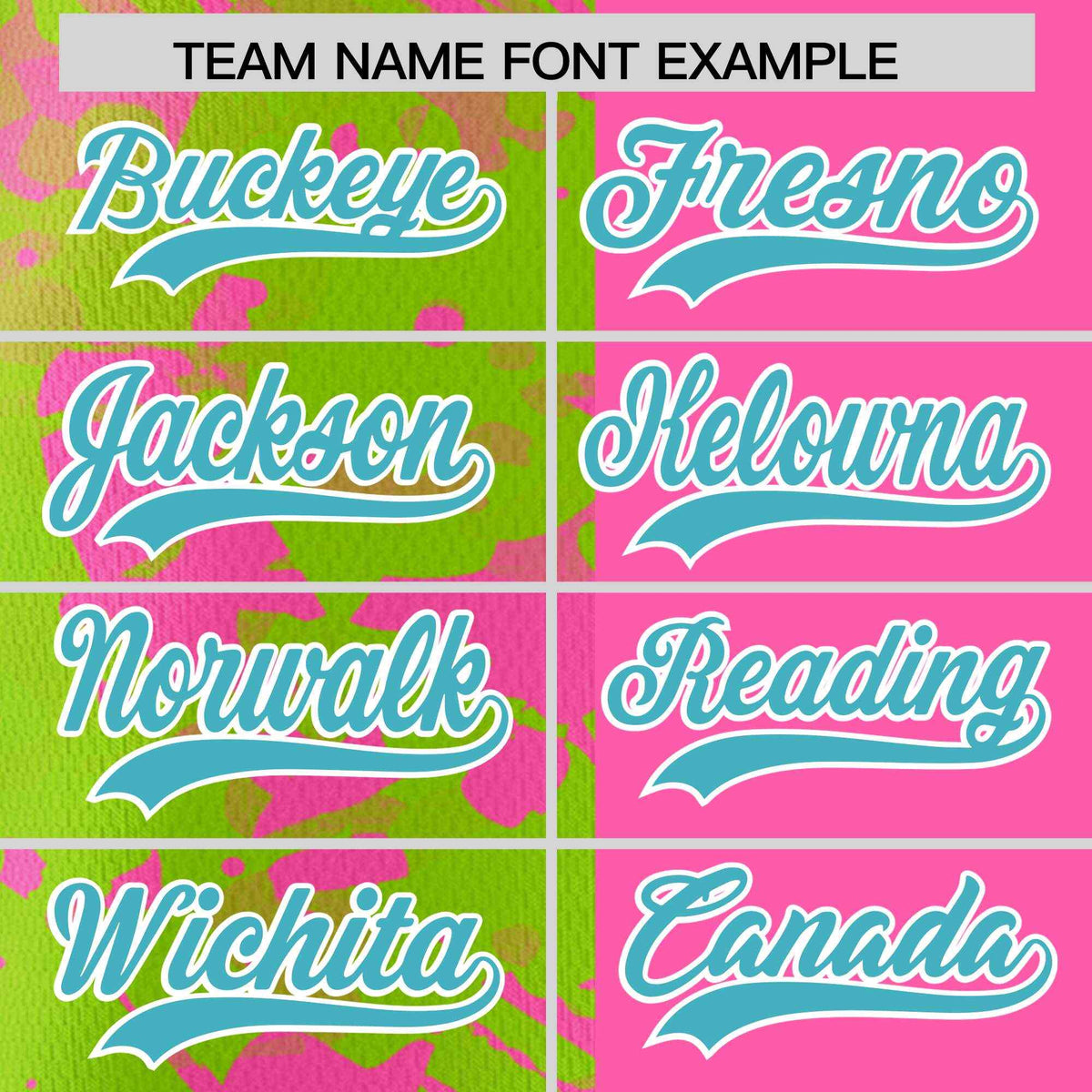 Custom Pink Neon Green Split Personalized Graffiti Raglan Sleeve Authentic Baseball Jersey