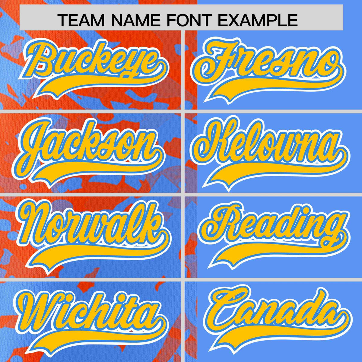 Custom Blue Orange Split Personalized Graffiti Raglan Sleeve Authentic Baseball Jersey