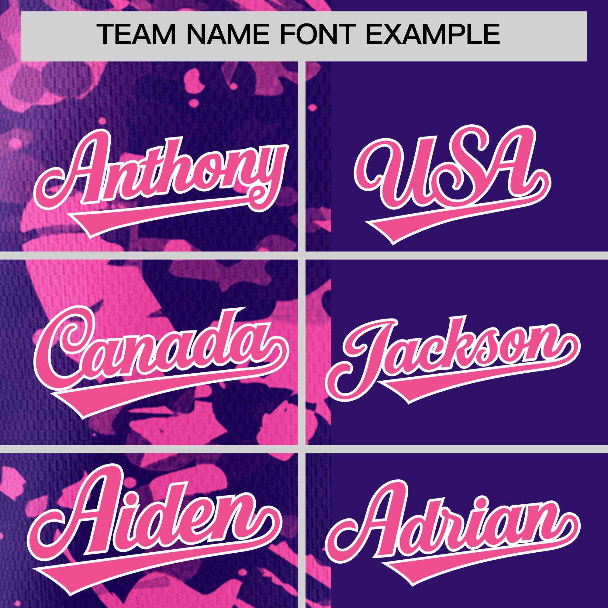 Custom Purple Pink Split Personalized Graffiti Raglan Sleeve Authentic Baseball Jersey