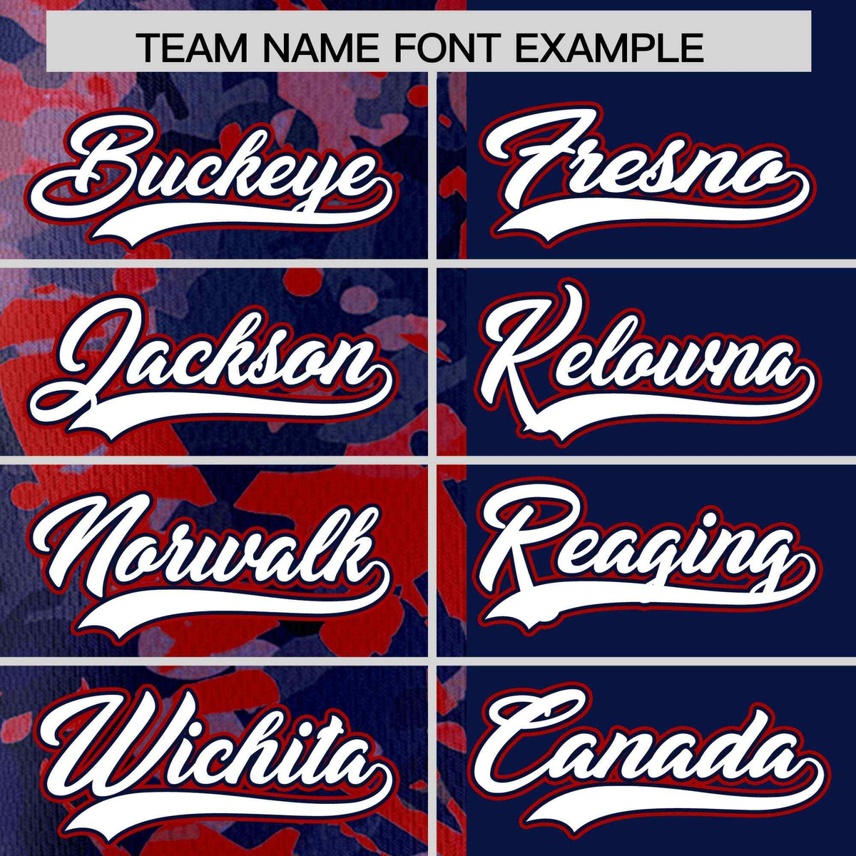 Custom Navy Red Split Personalized Graffiti Raglan Sleeve Authentic Baseball Jersey