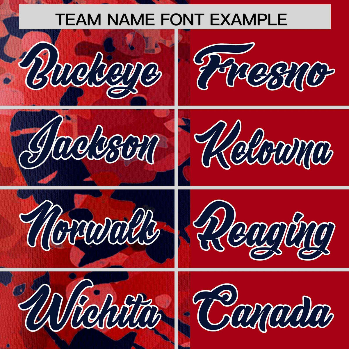 Custom Red Navy Split Personalized Graffiti Raglan Sleeve Authentic Baseball Jersey